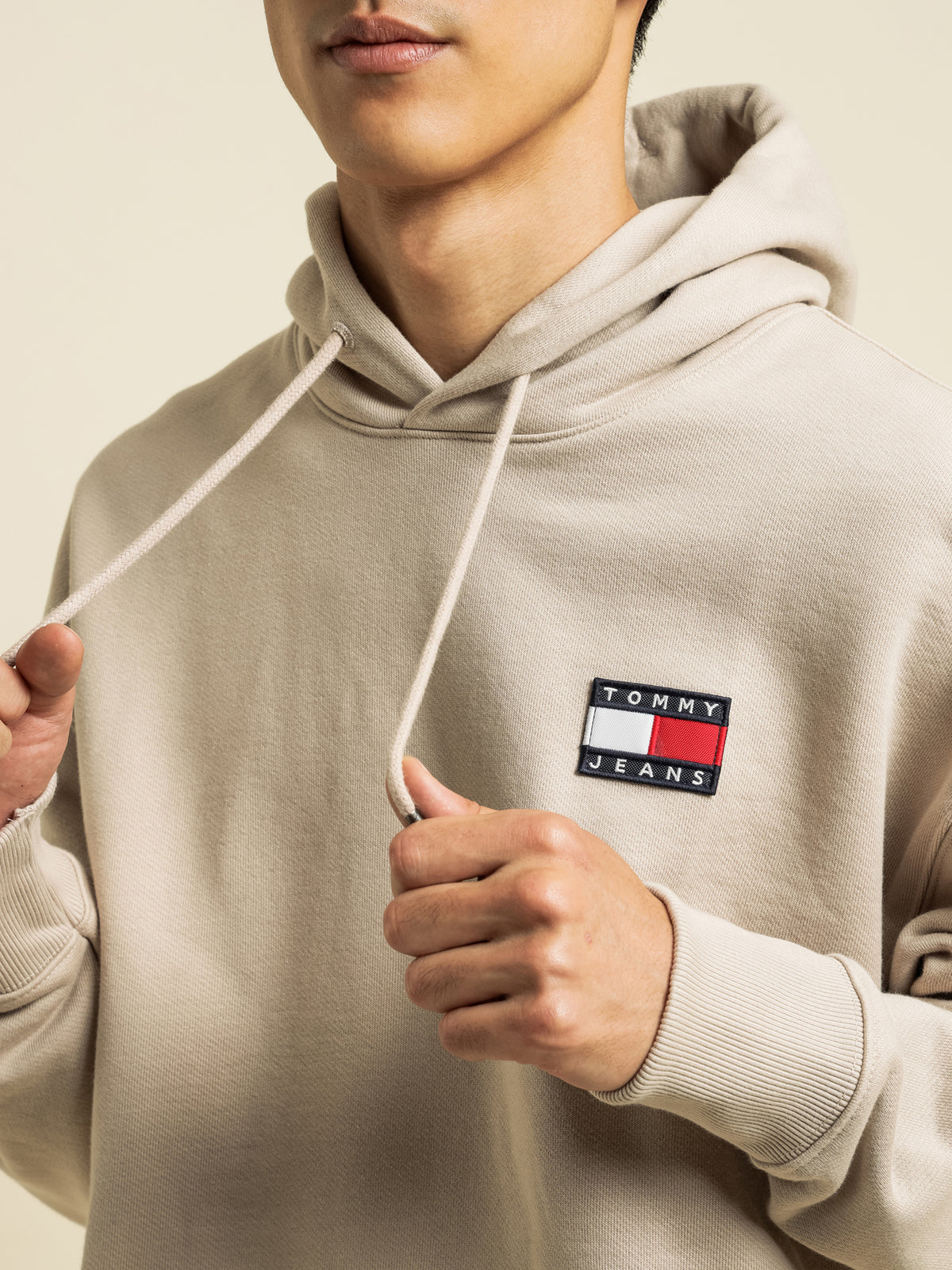 Tommy Hilfiger Tommy Badge Hoodie | Beige