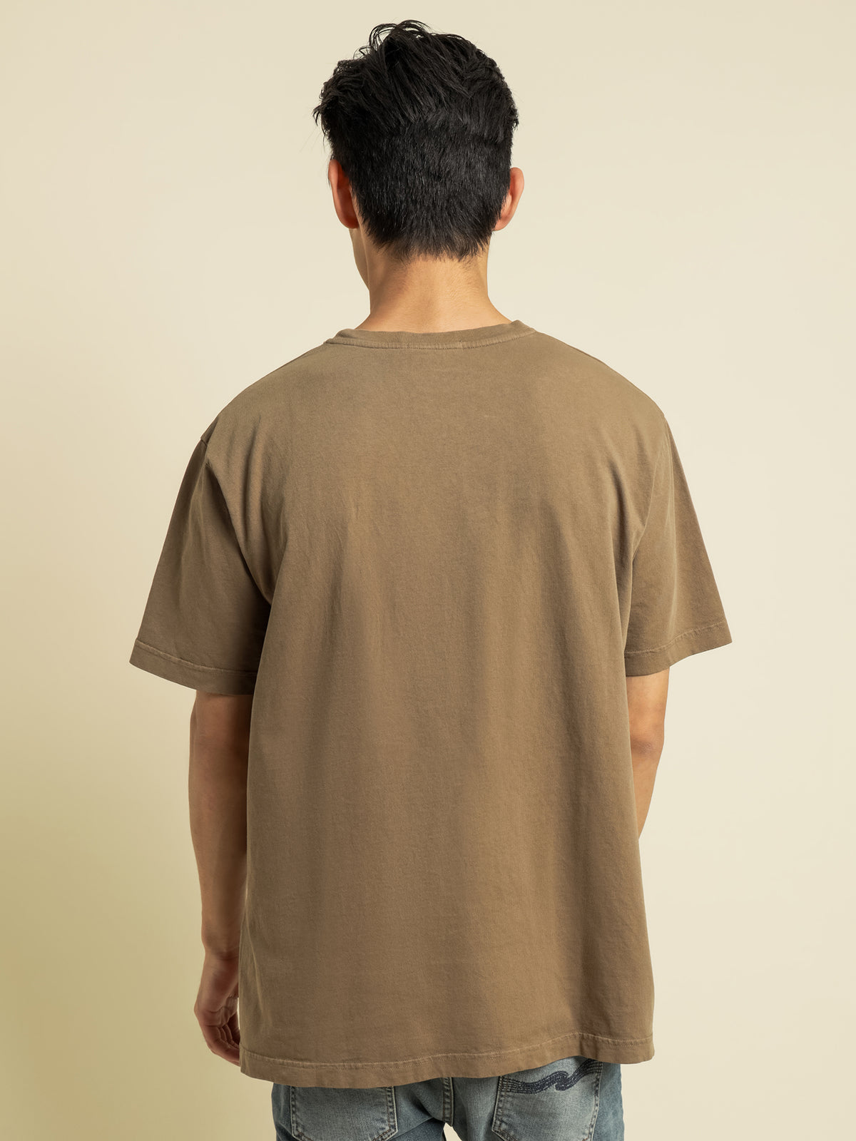 Uno NJCO Circle T-Shirt in Brown