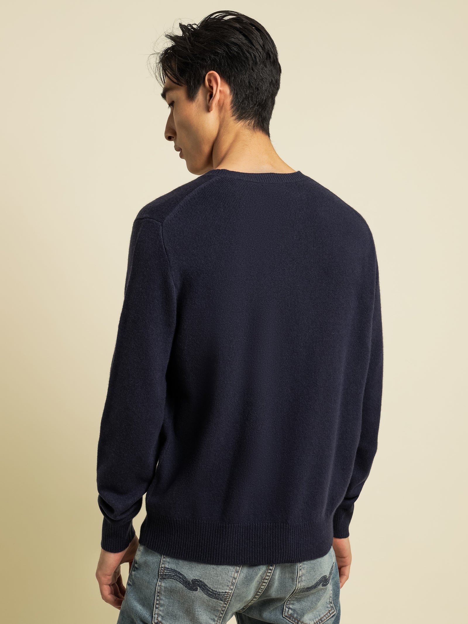 Long Sleeve Knit Polo Sweat