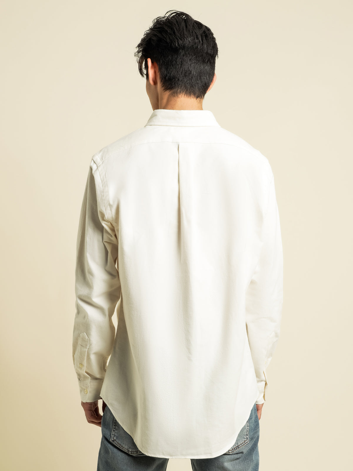 Oxford Long Sleeve Shirt in White