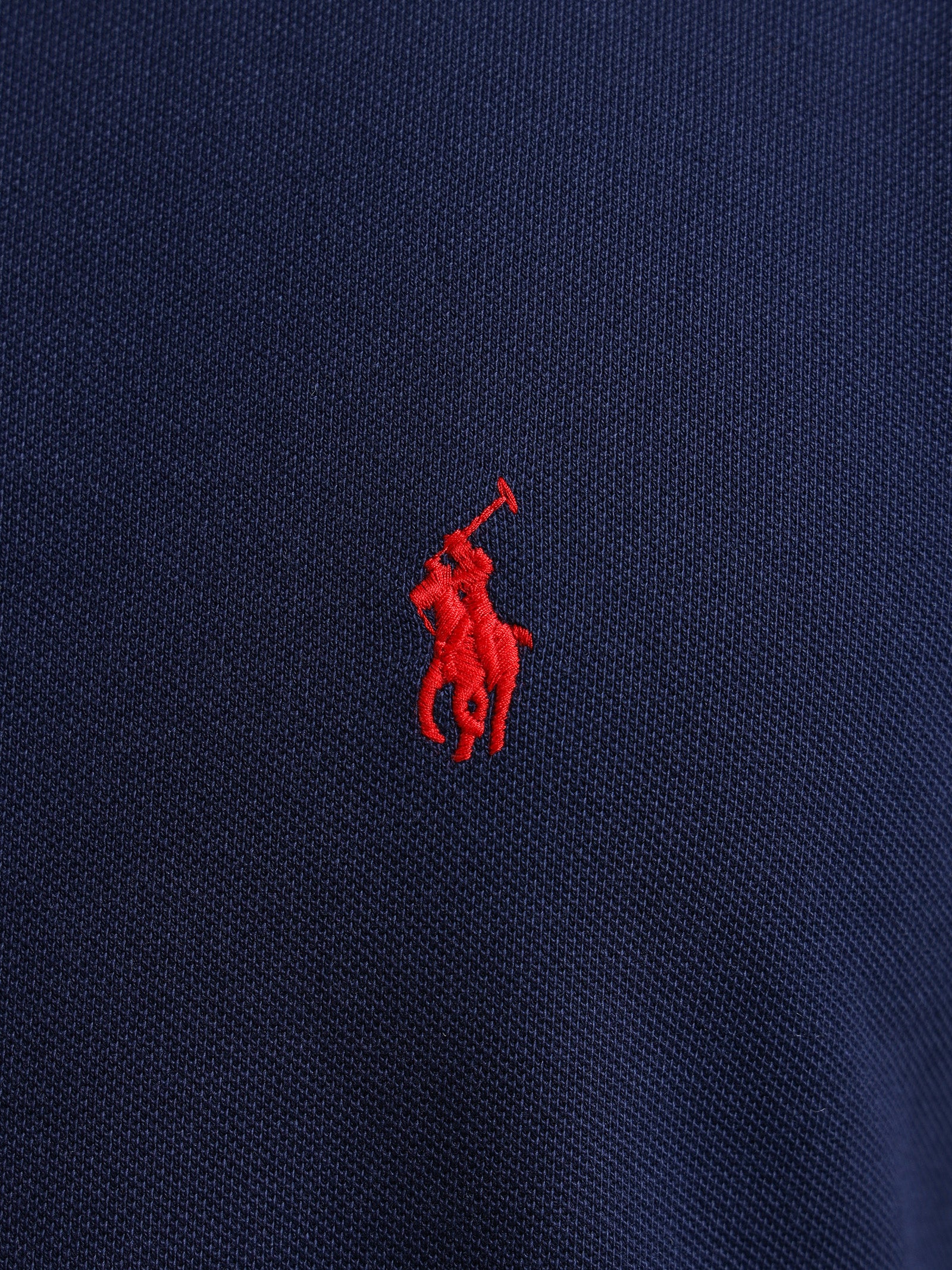 Custom Fit Polo T-Shirt in Blue - Glue Store