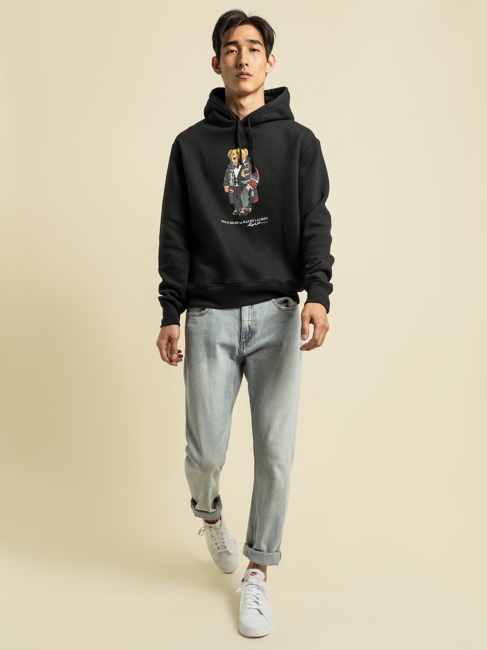 Polo Bear Fleece Hoodie