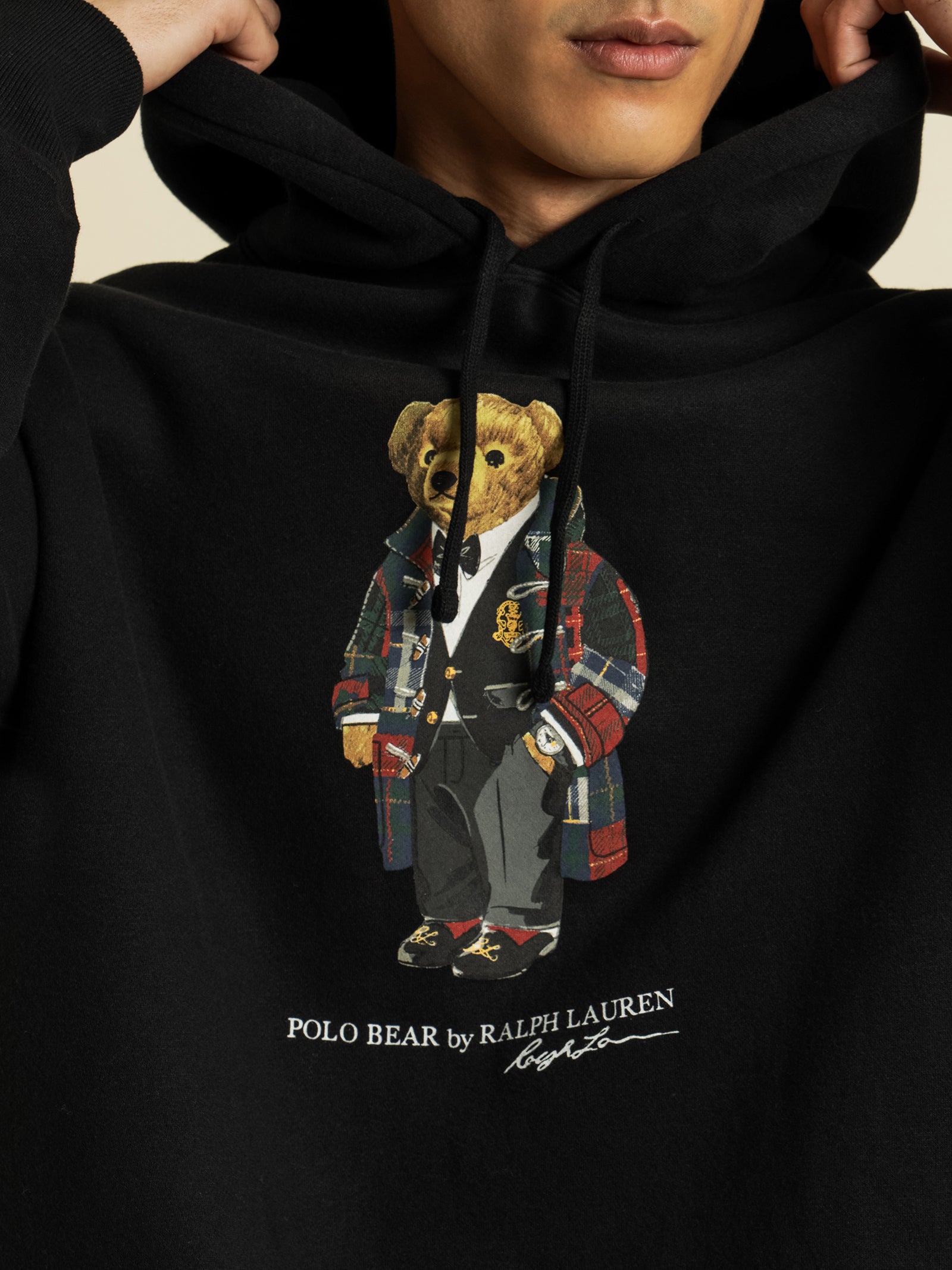 Polo Bear Fleece Hoodie