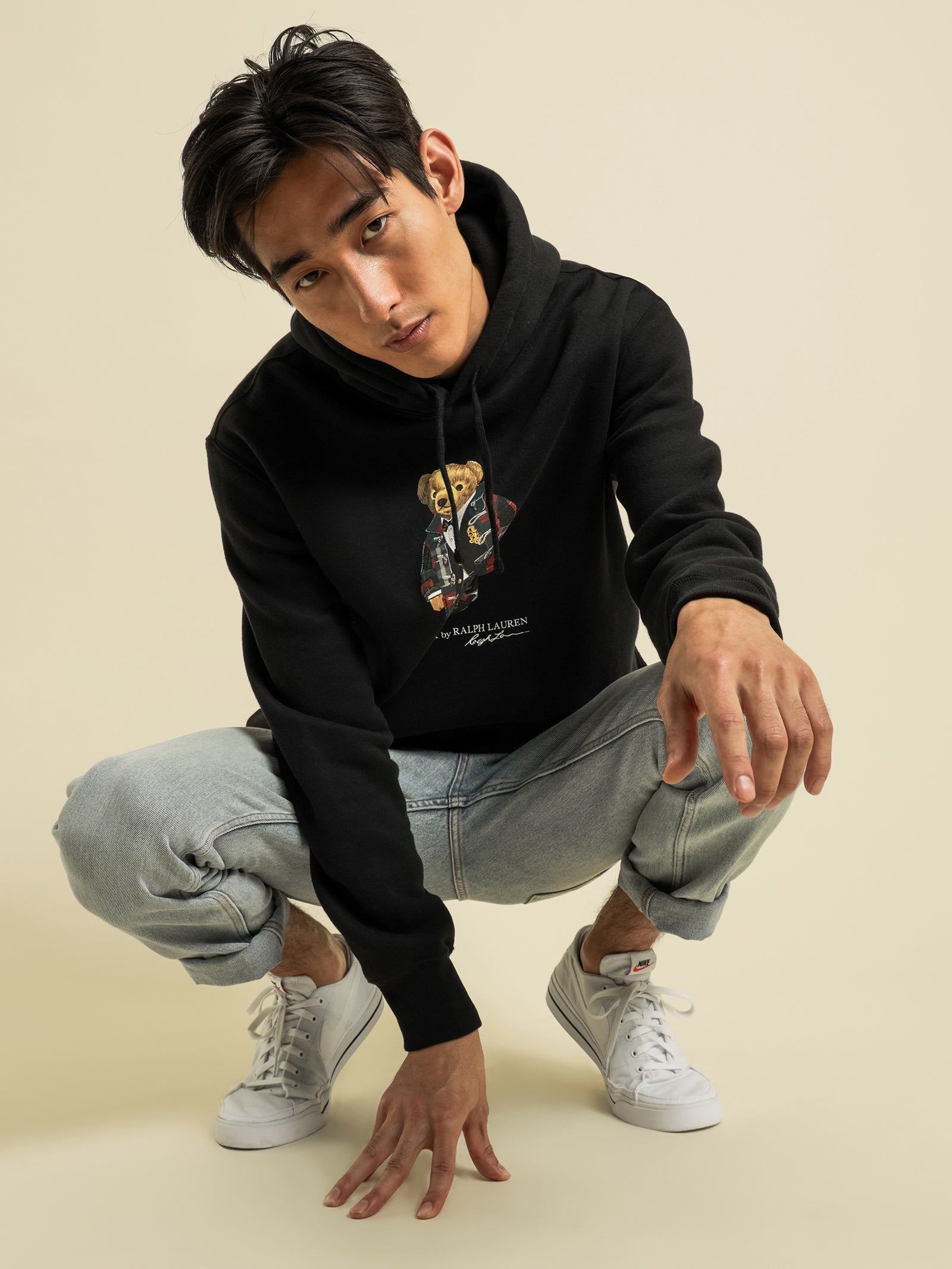 Polo Bear Fleece Hoodie