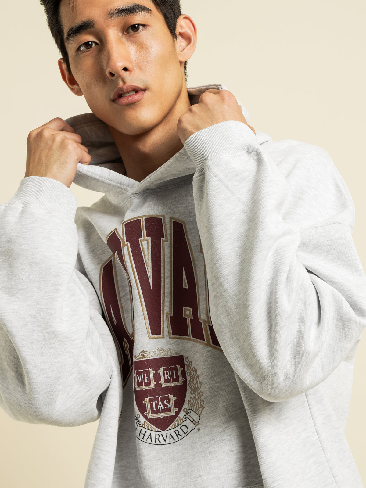 Ncaa Harvard Hoodie | White