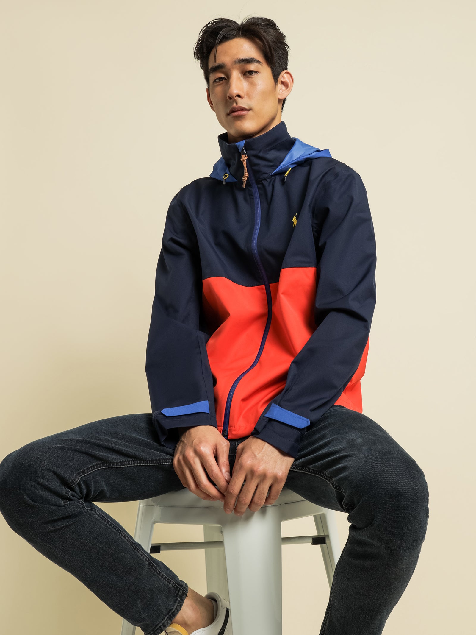 Colour Block Tech Jacket