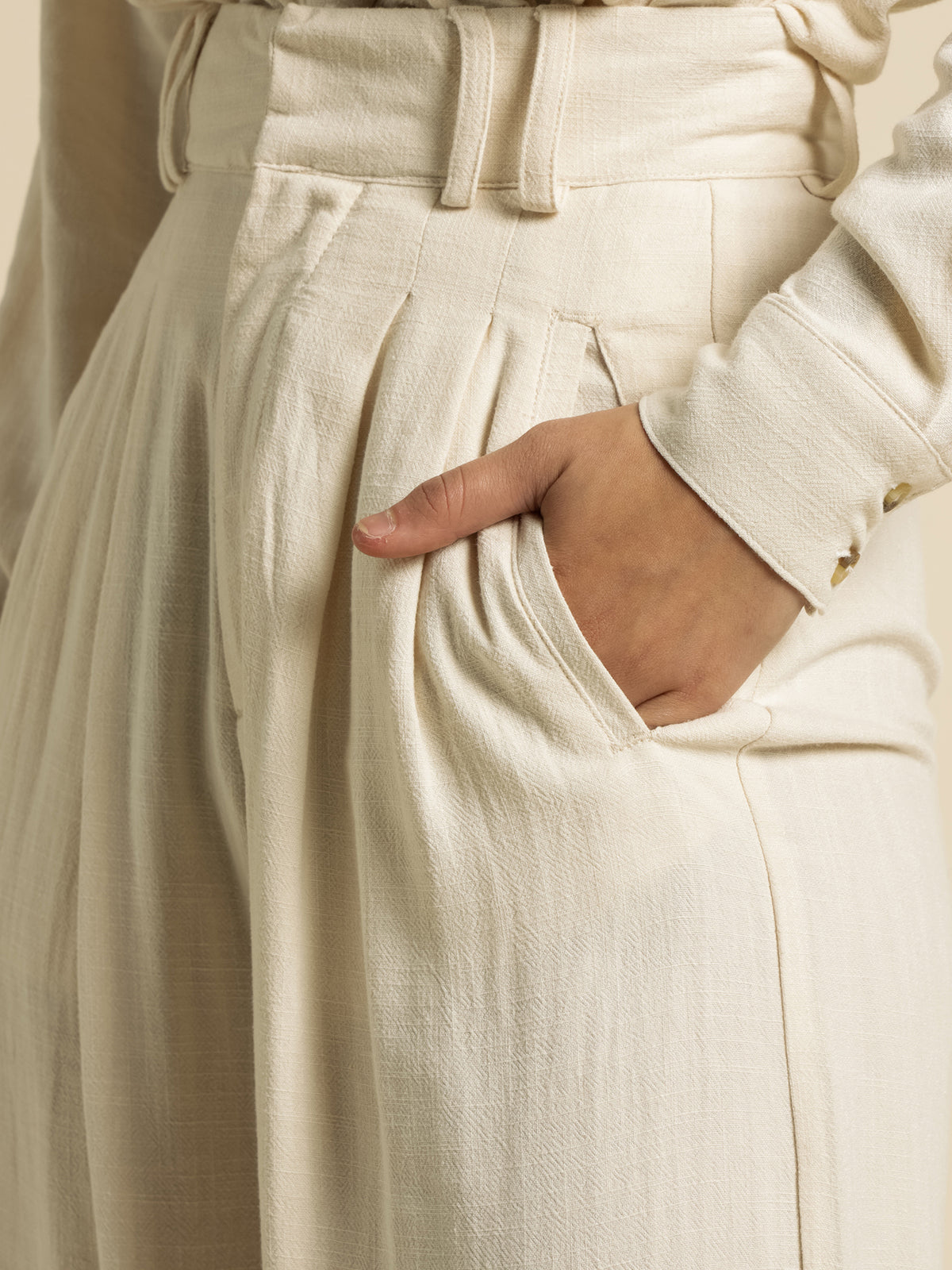 Muse Pants in Ivory