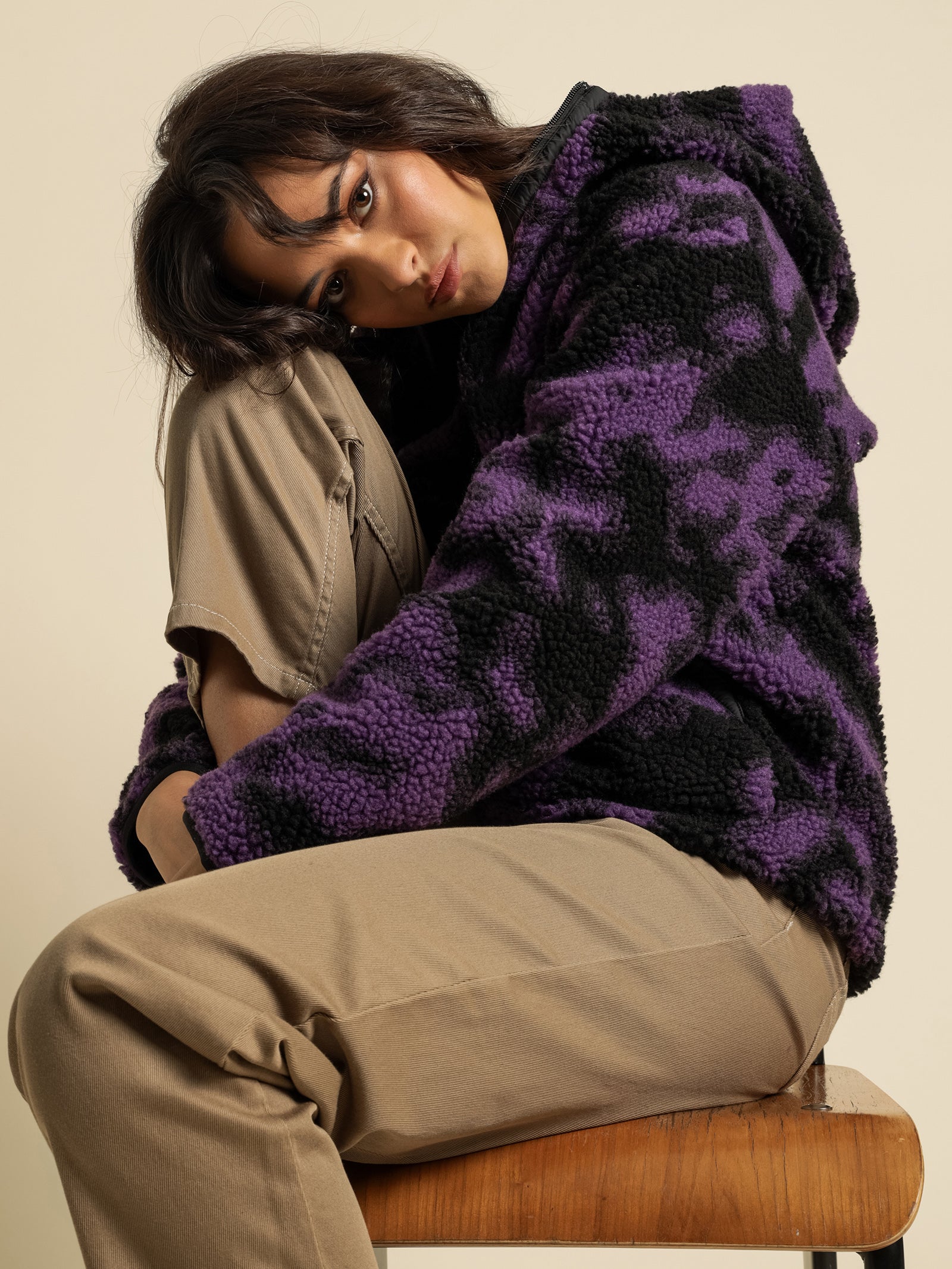 Hooded Loon Liner Sherpa Jacket