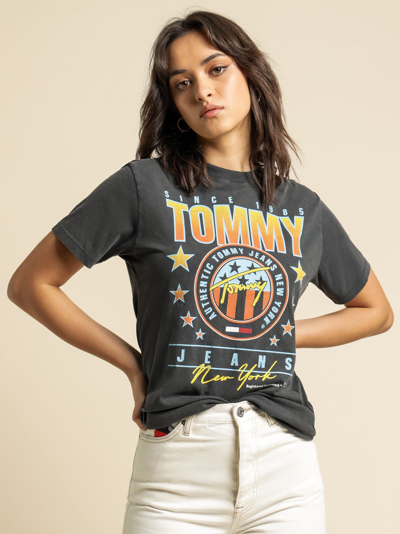 Relaxed Vintage Stars T-Shirt