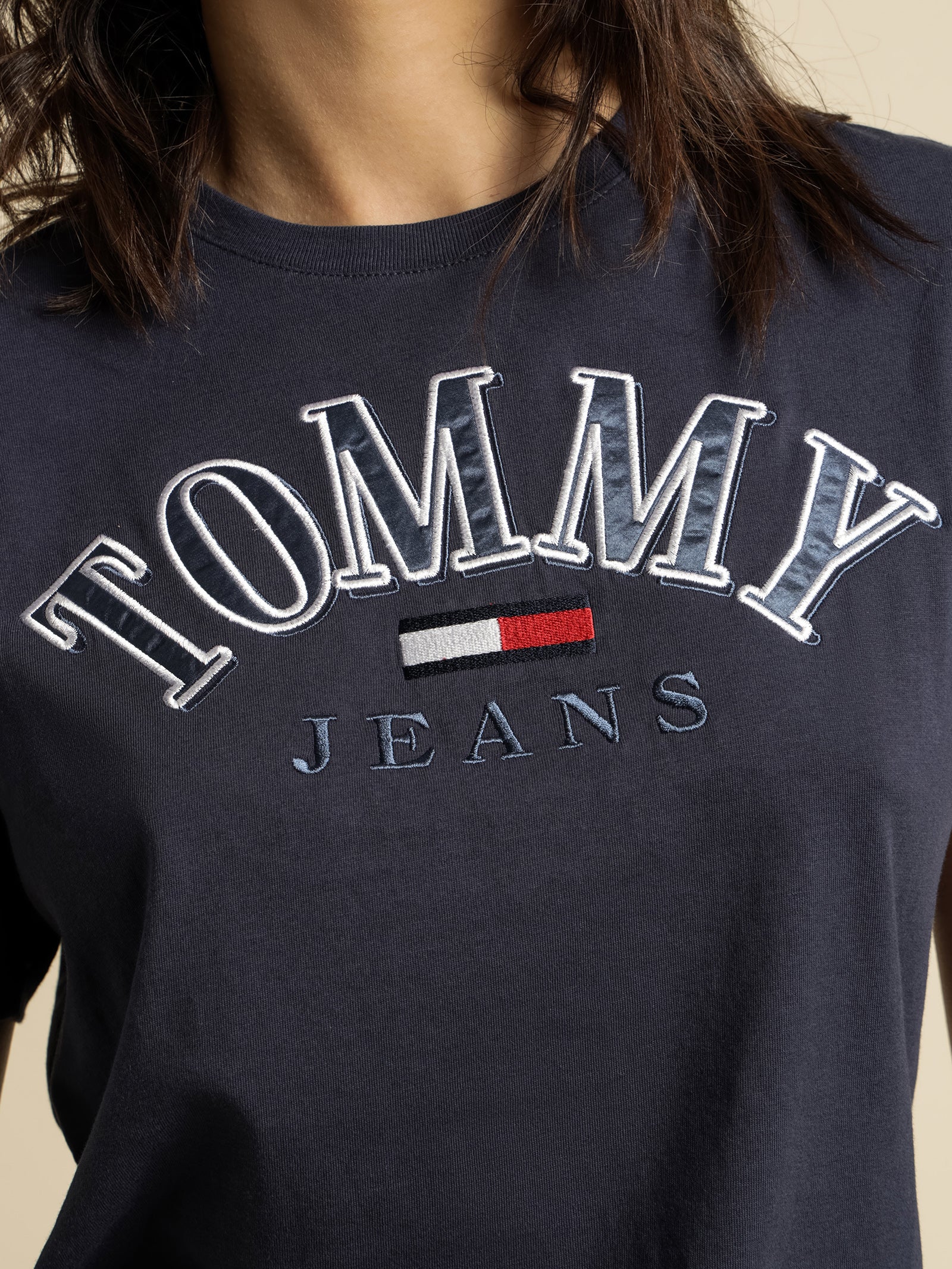 Relaxed College Logo T-Shirt