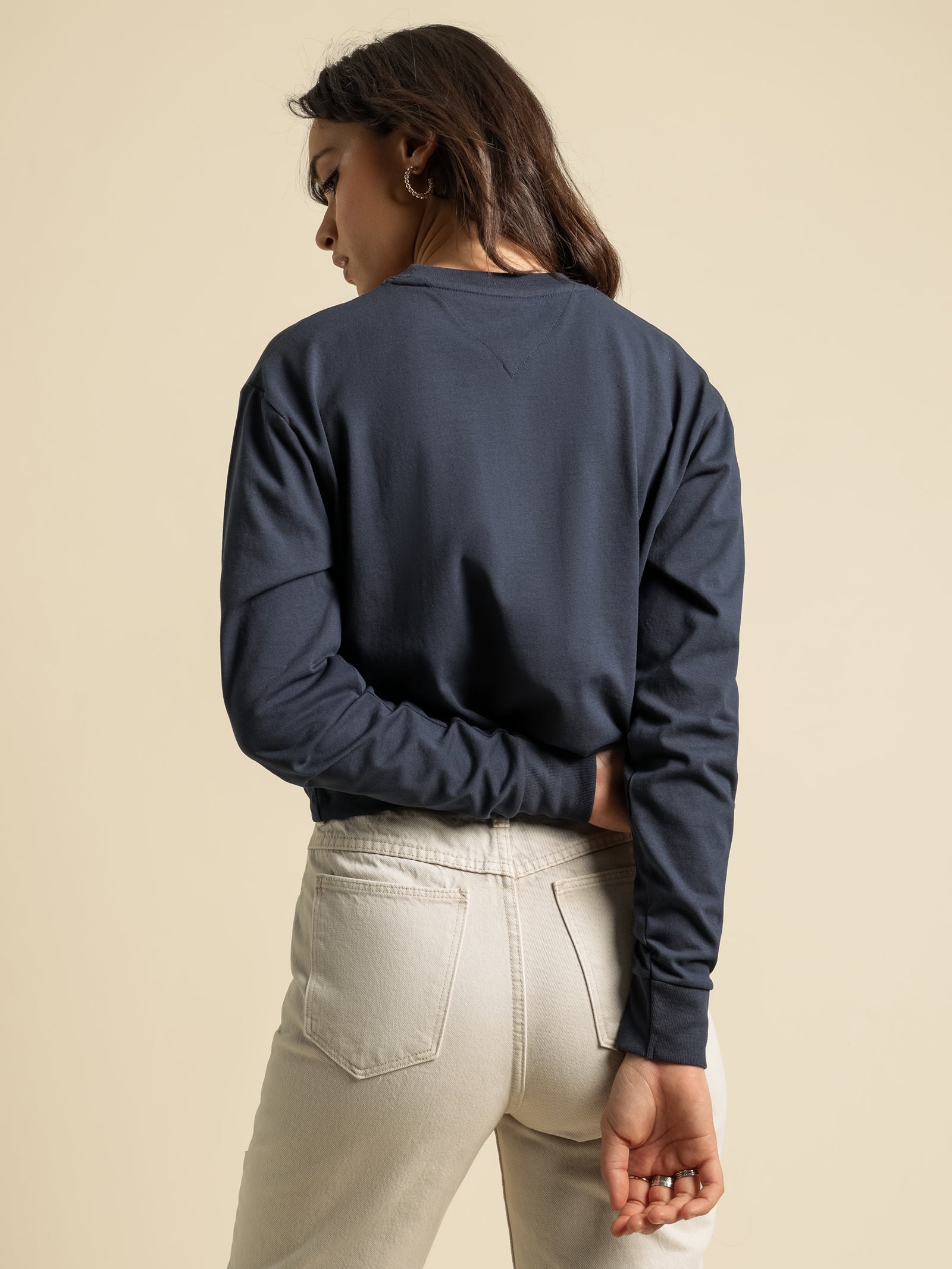 Tommy Badge Long Sleeve T-Shirt