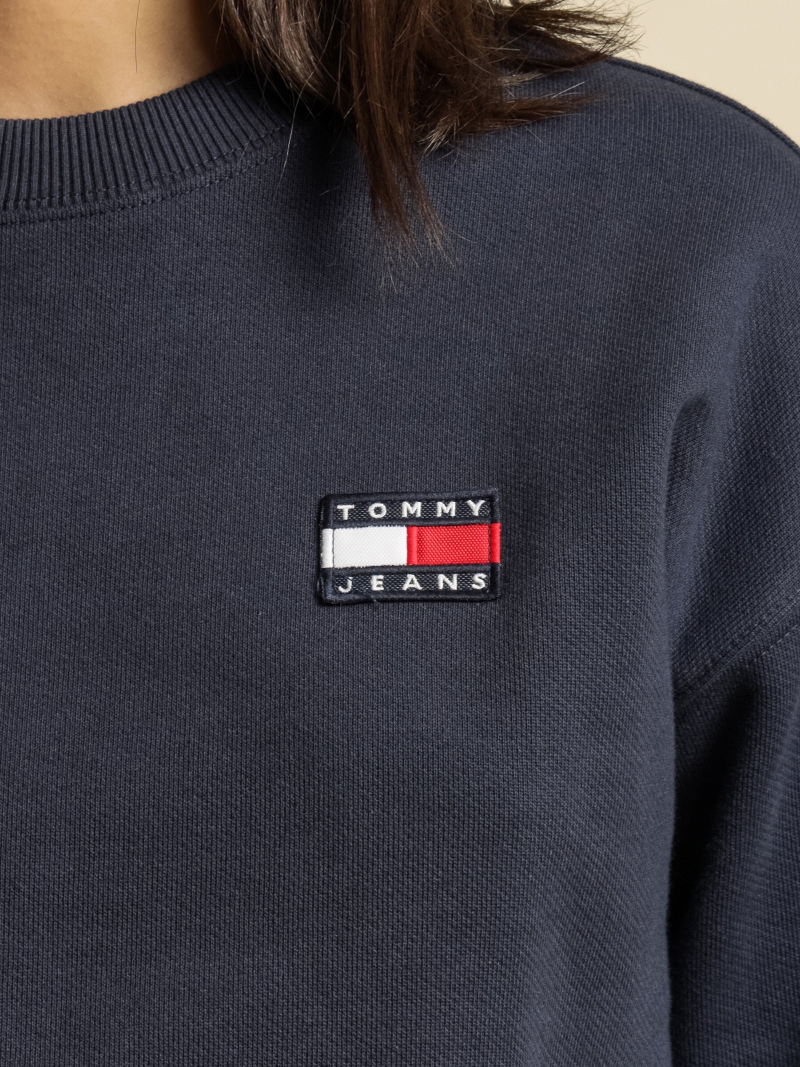 Relaxed Logo Crew Jumper