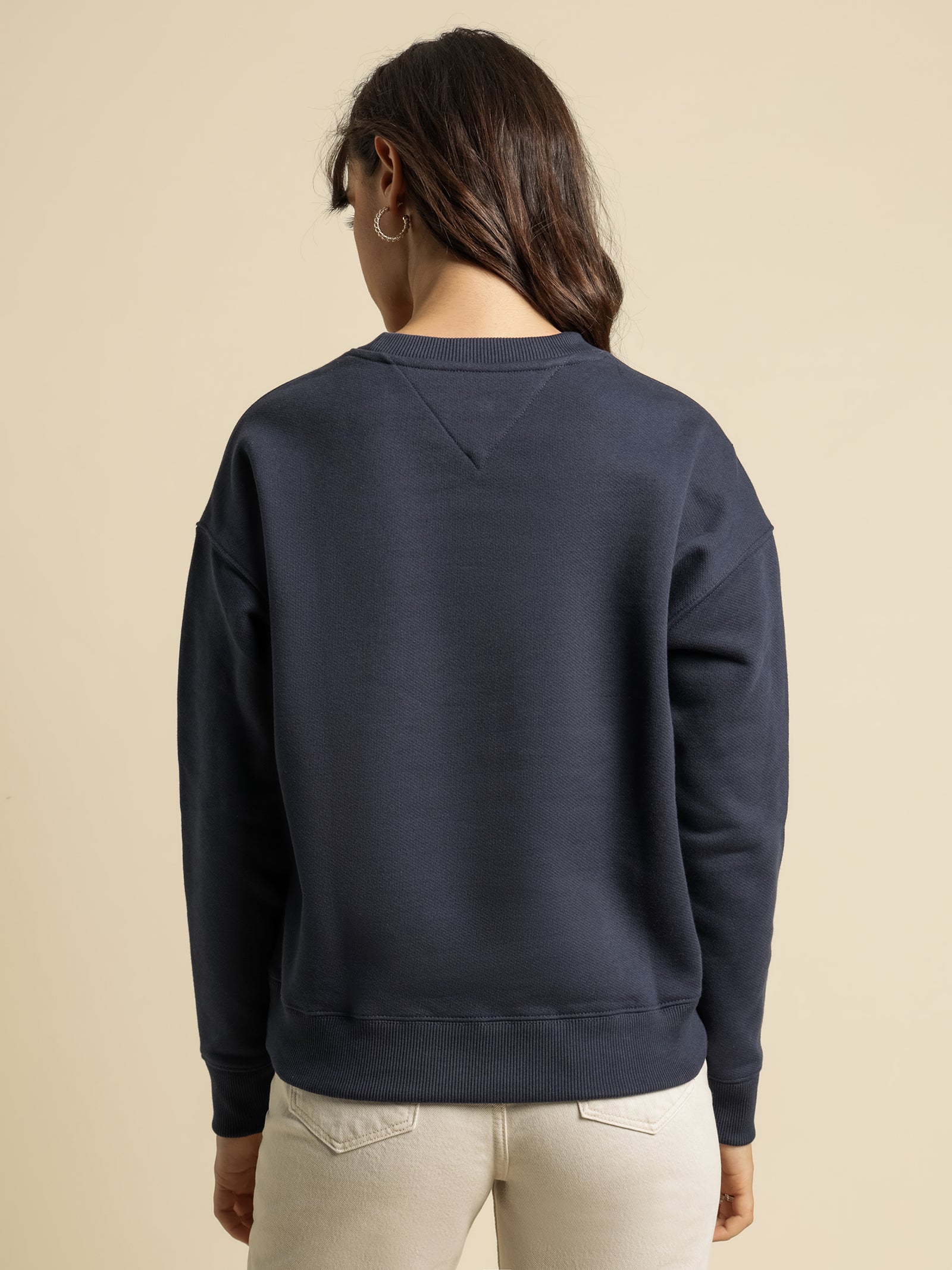 Relaxed Logo Crew Jumper