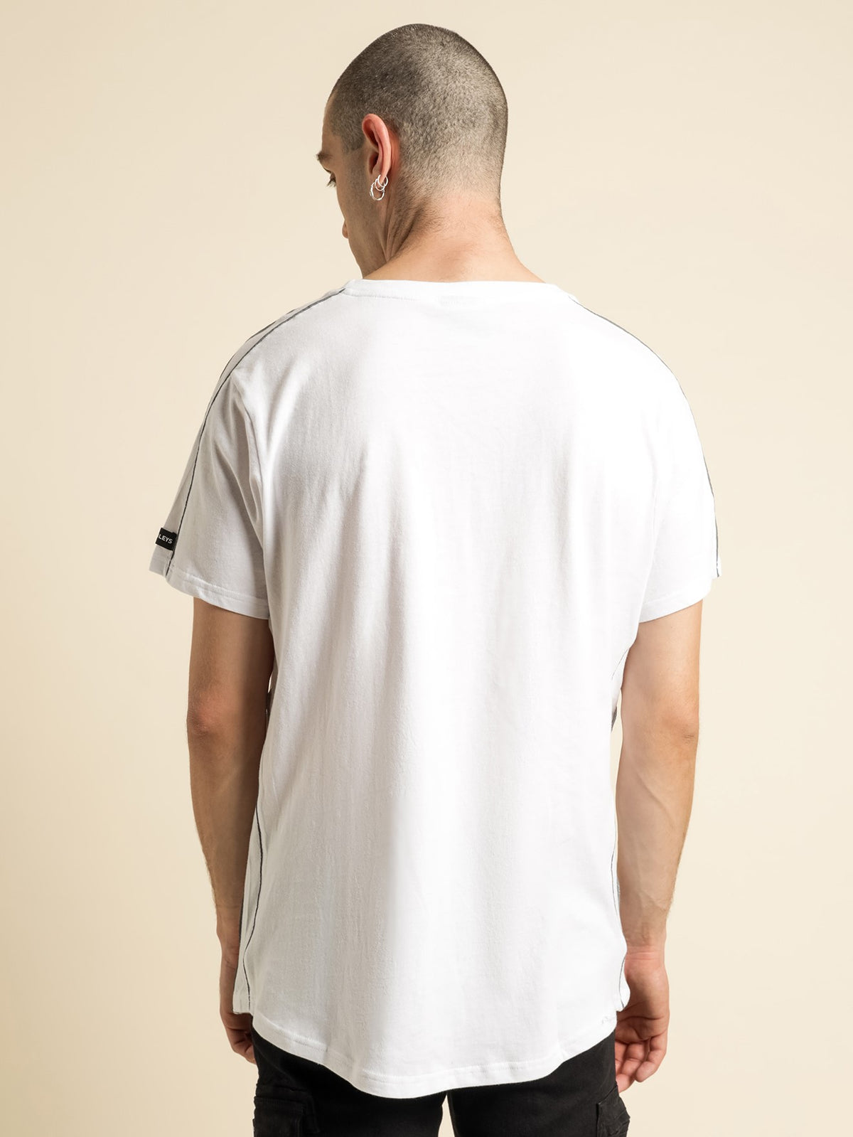Staggs Reflective T-Shirt in White