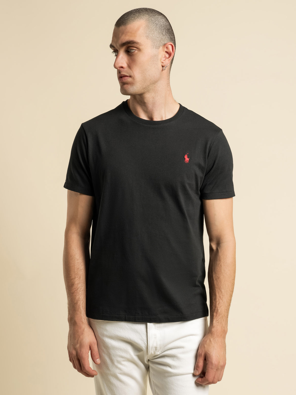 Custom Slim Fit Shirt in Black