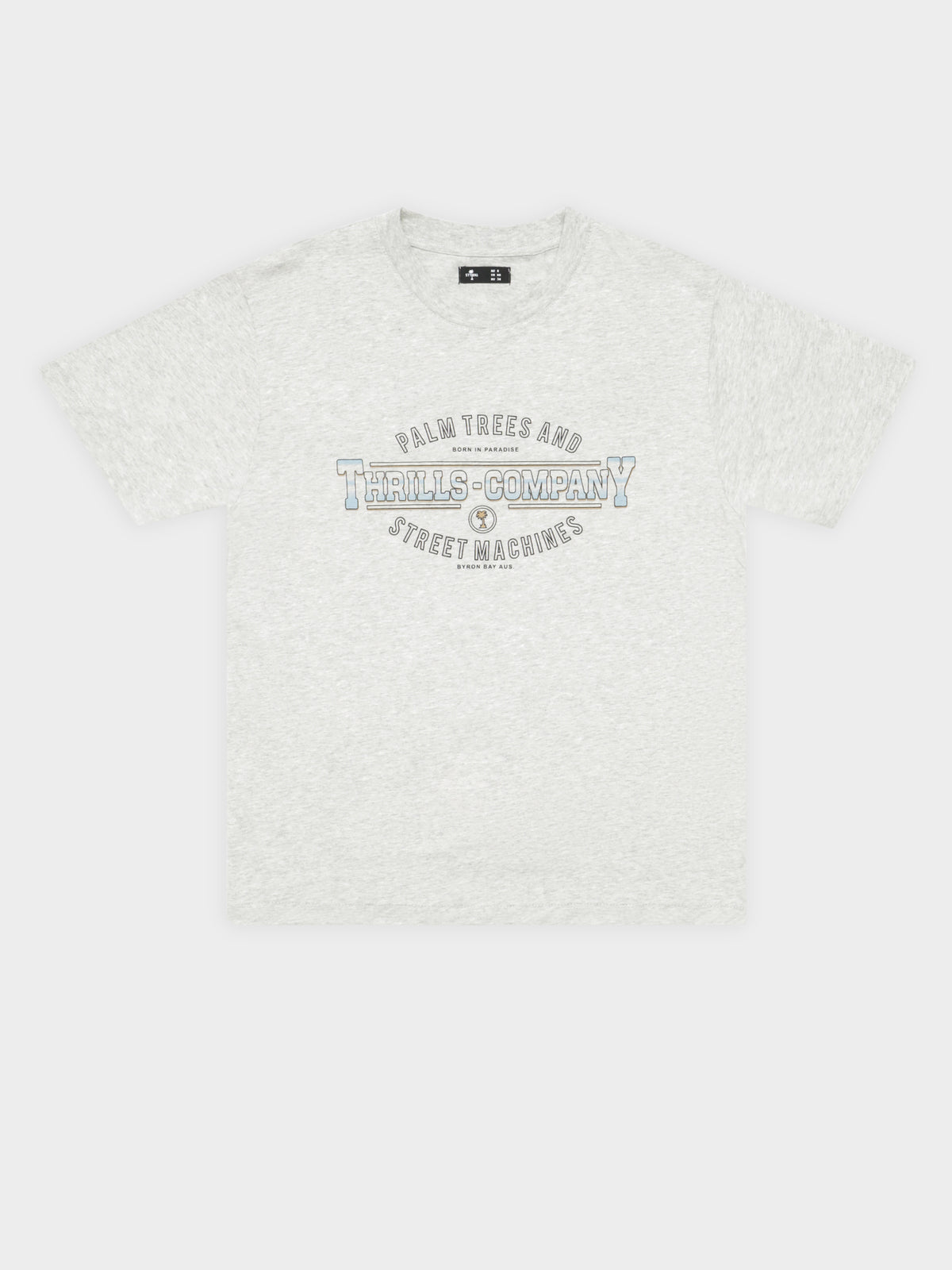 Thrills Diversion Merch Fit T-Shirt | Snow Marle
