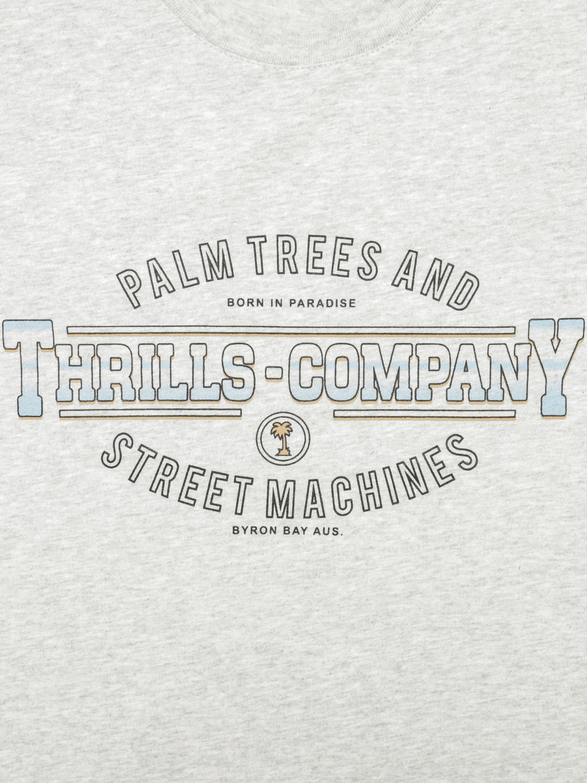 Thrills Diversion Merch Fit T-Shirt | Snow Marle