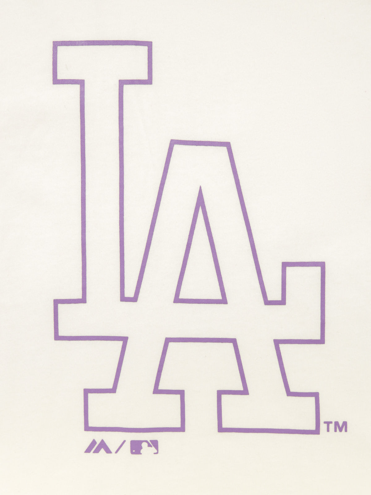 Big Dodgers Logo Boxy T-Shirt in Unbleached