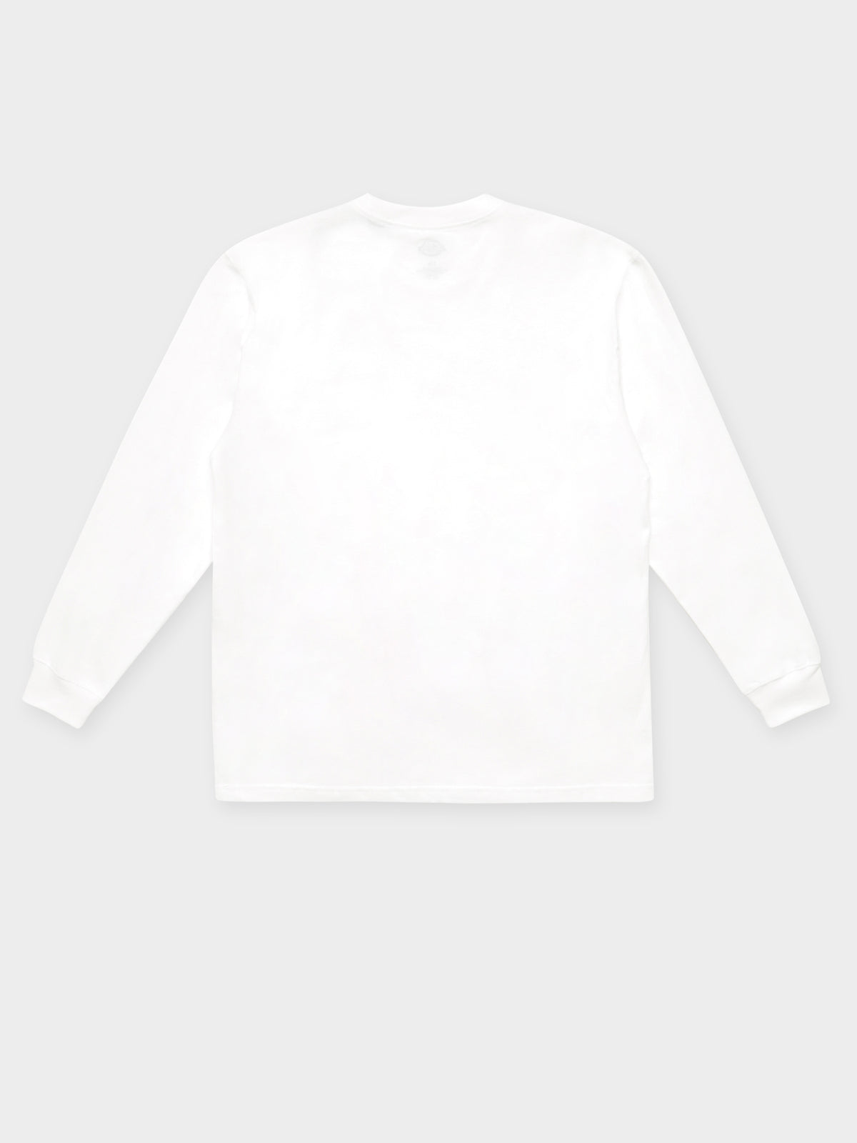 Heavyweight Long Sleeve T-Shirt in White