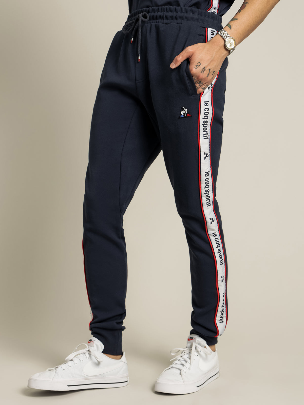Royale Track Pants in Dress Blue
