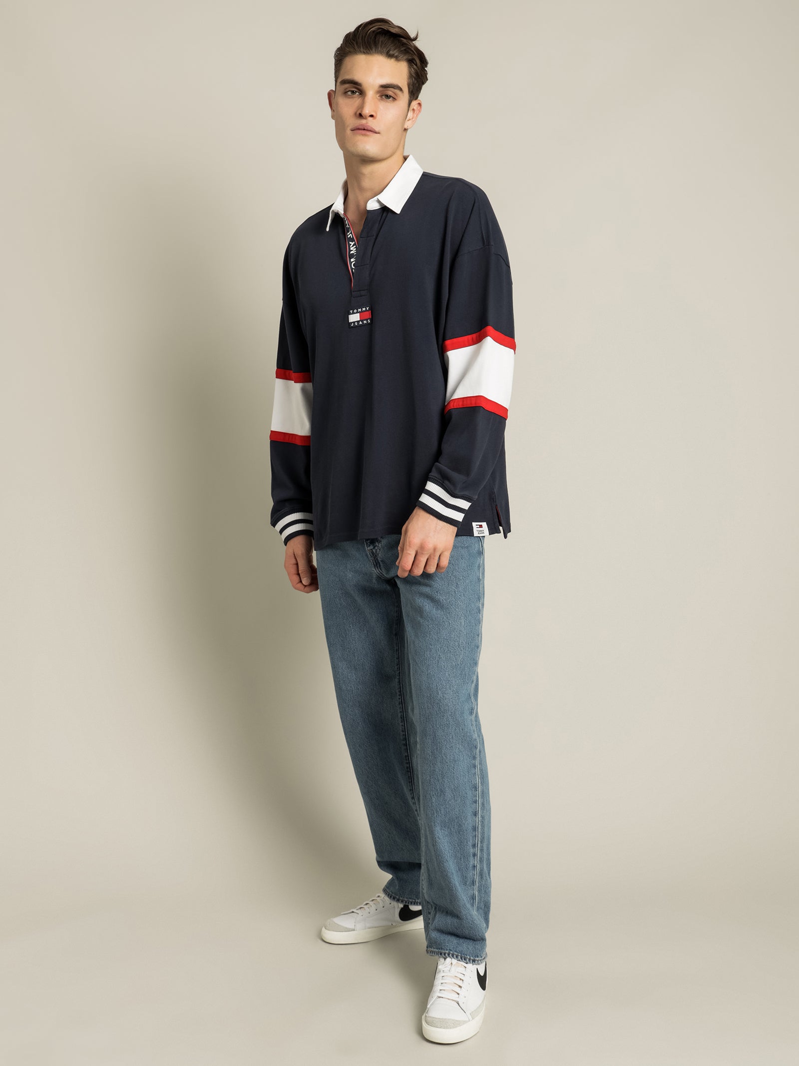 Tommy Badge Rugby Shirt