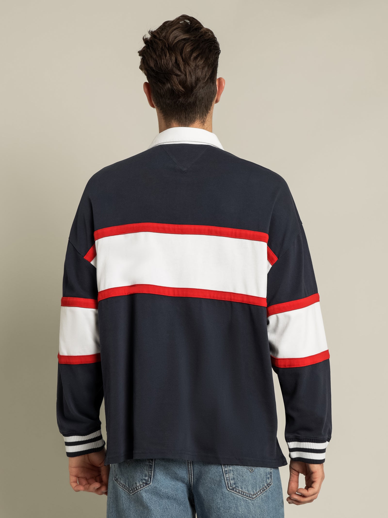 Tommy Badge Rugby Shirt