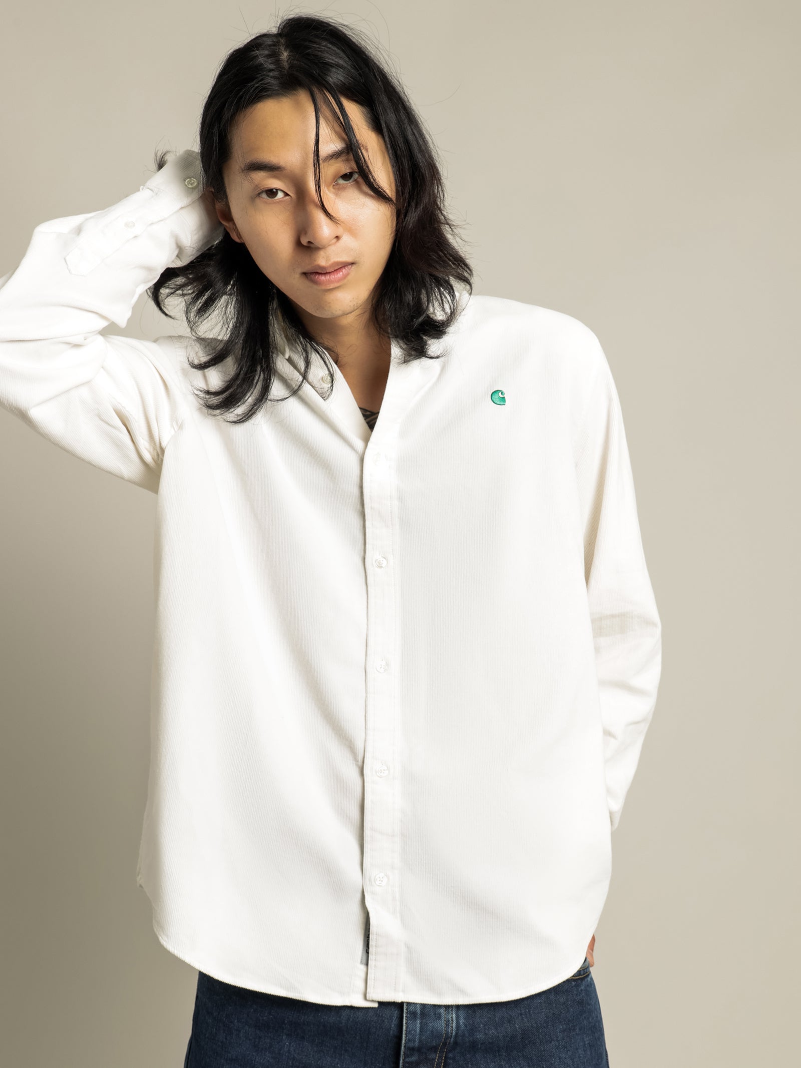 Madison Long Sleeve Cord Shirt