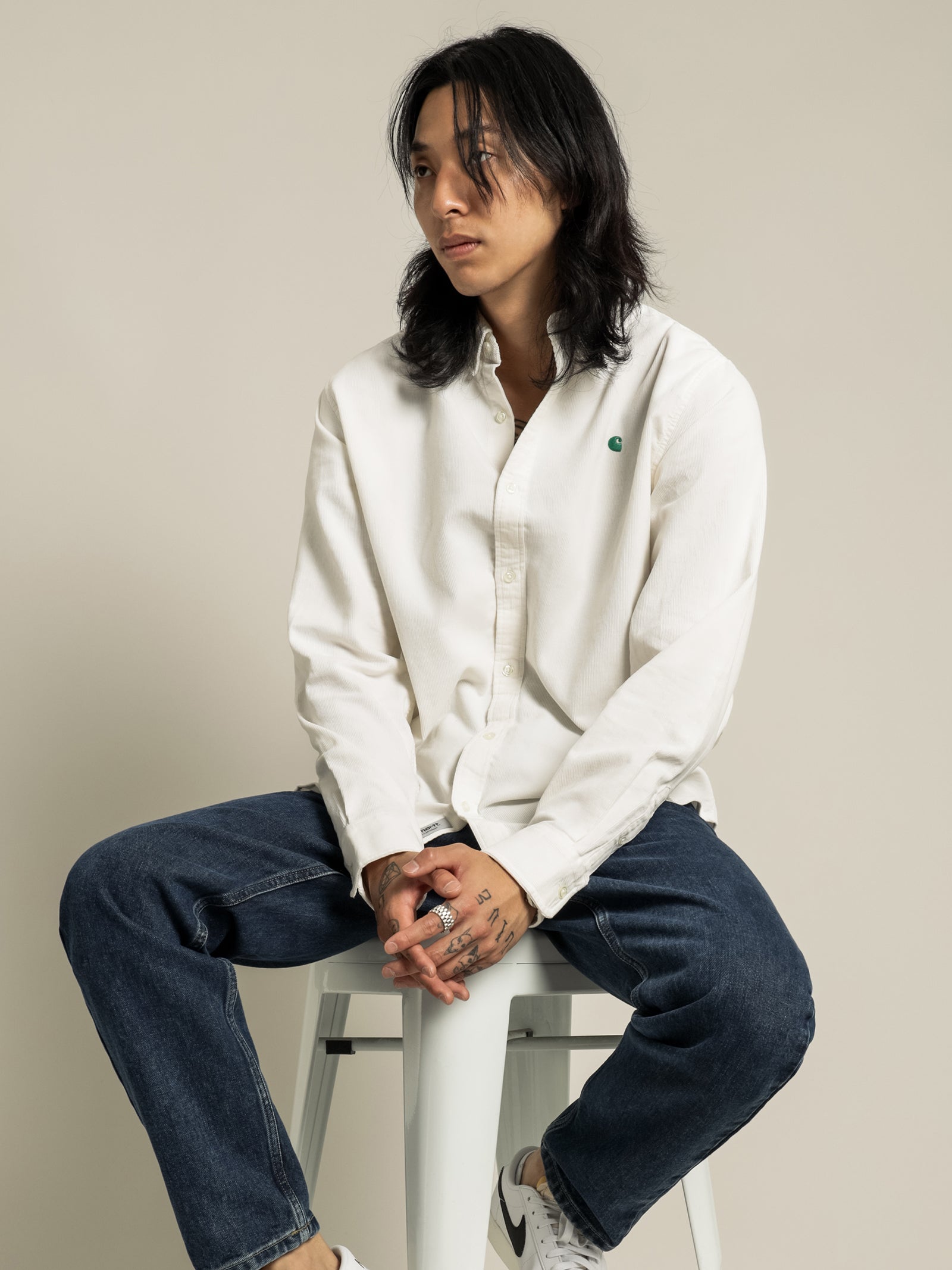 Madison Long Sleeve Cord Shirt