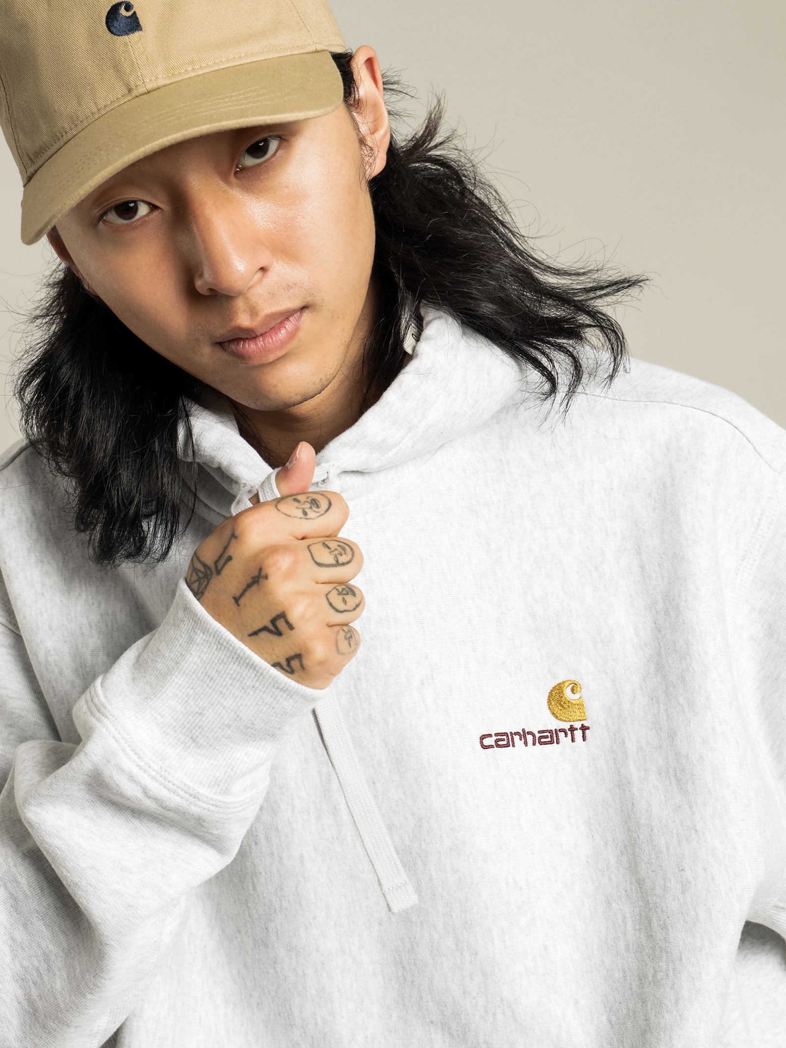 Hooded American Script Sweat