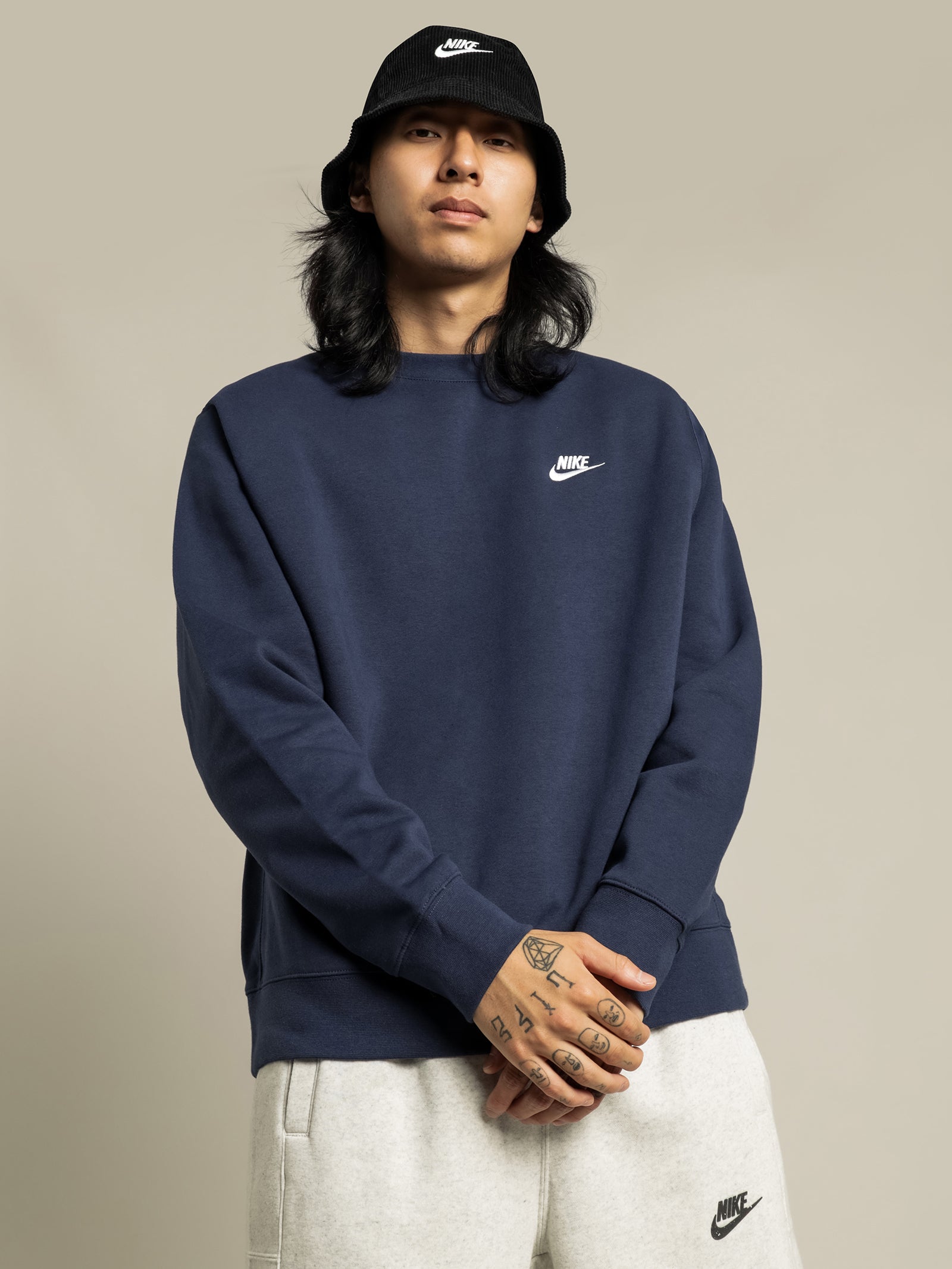 Nike Club Men's Nike Sportswear Nsw Crewneck Sweatshirt Nike