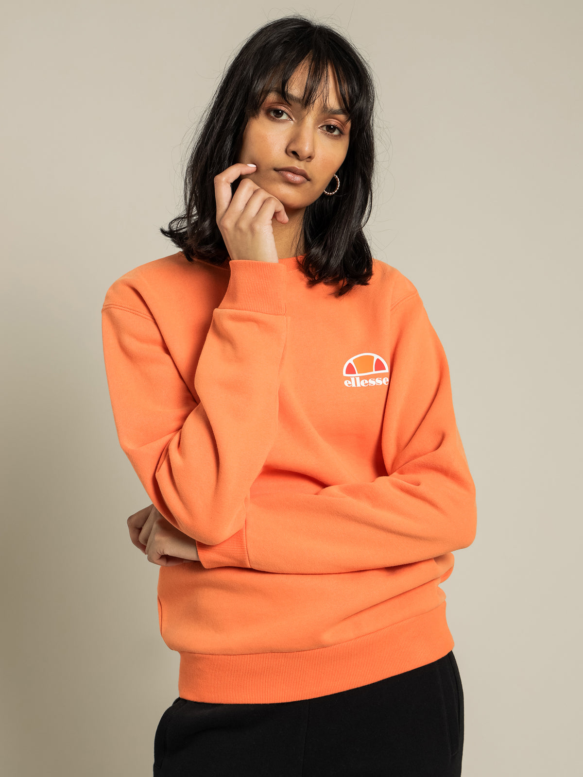 Haverford Sweatshirt in Orange