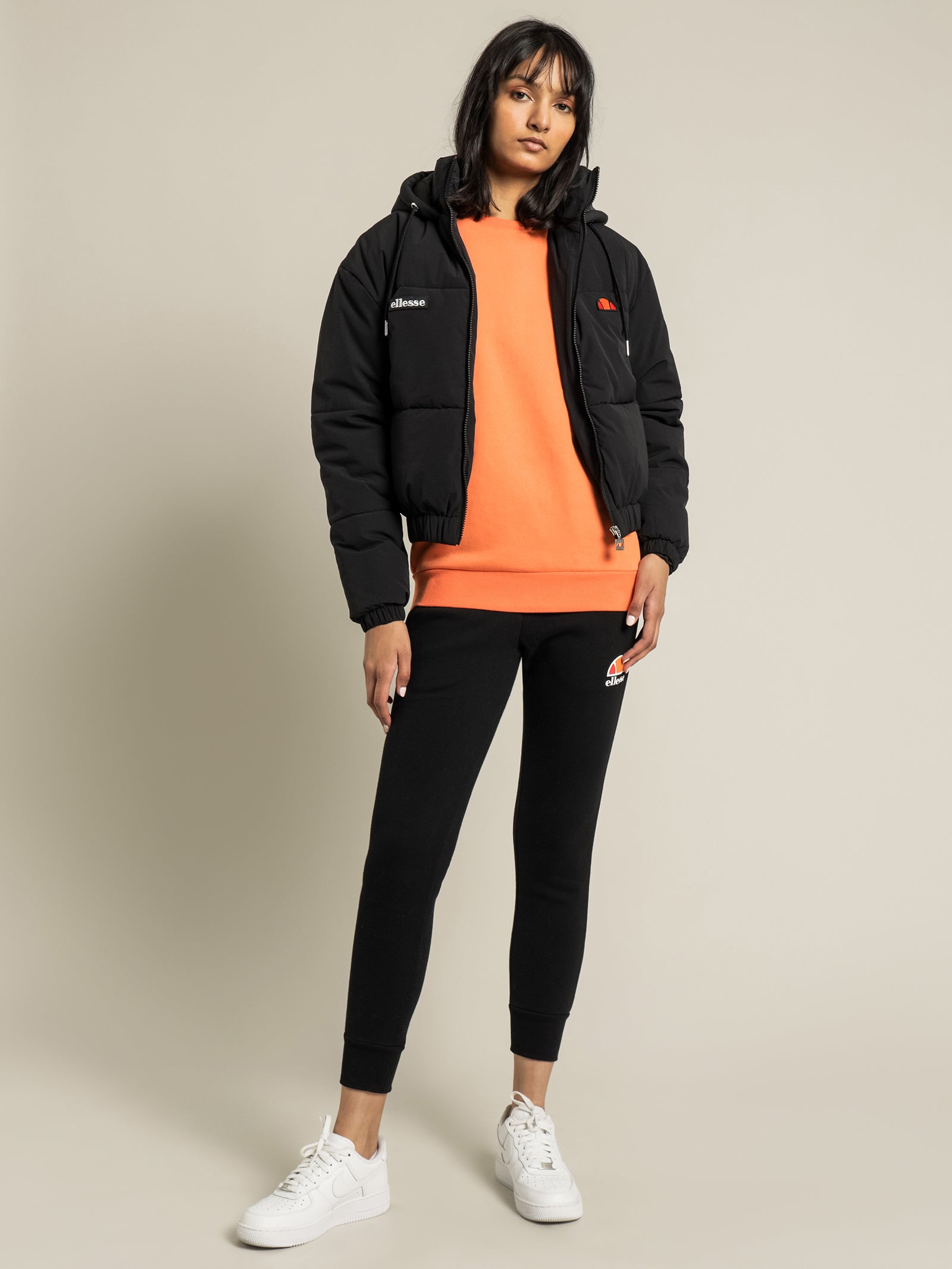 Bia Padded Puffer Jacket in Black