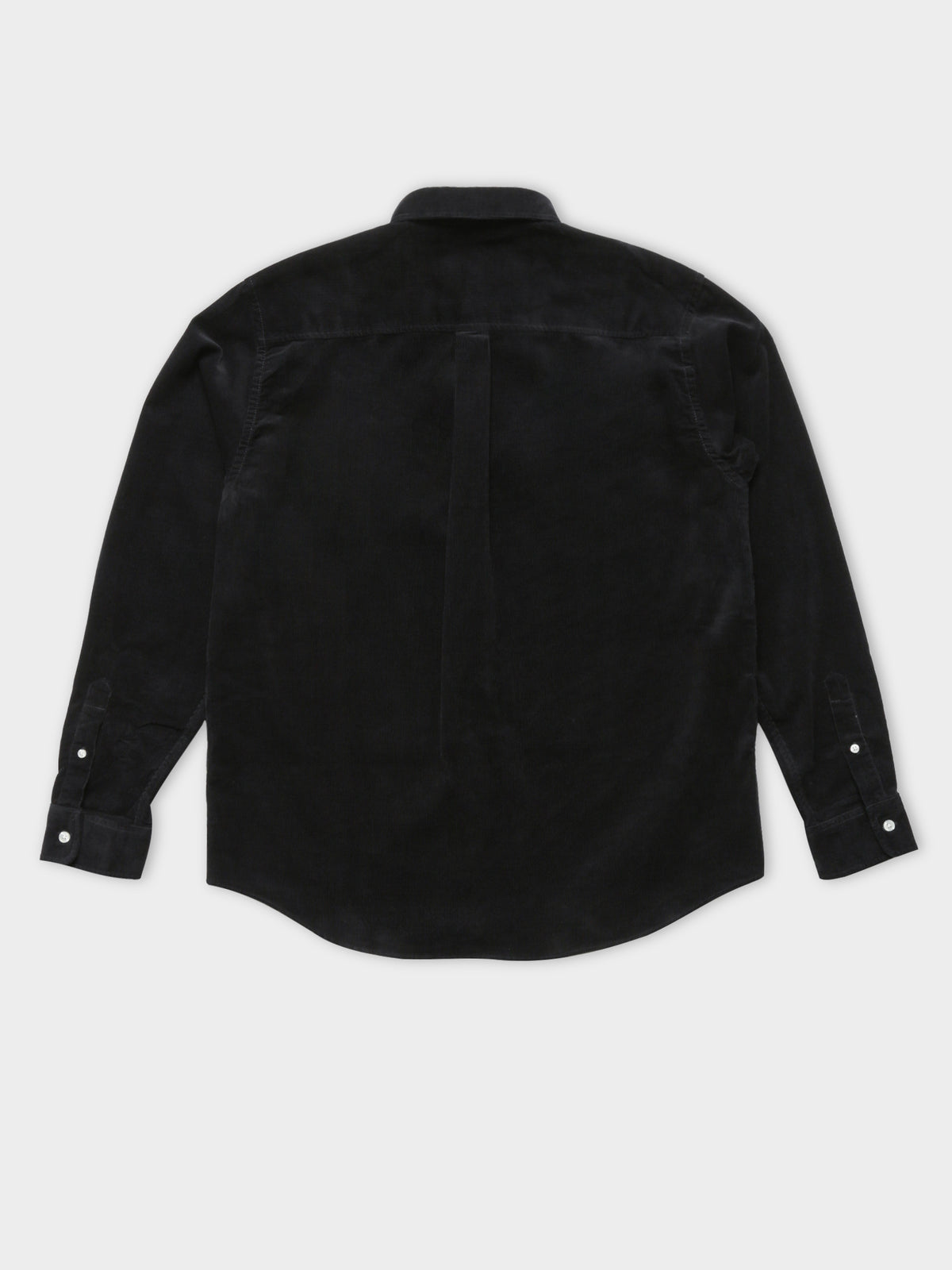 Carhartt Wip Long Sleeve Madison Cord Shirt | Navy