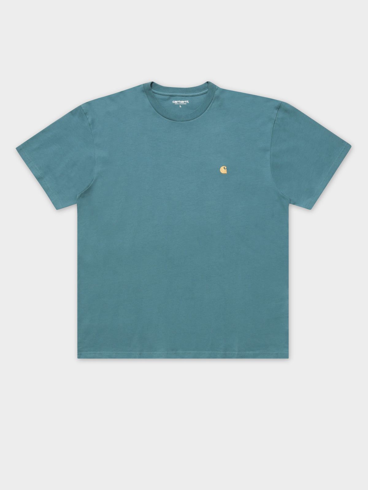 Chase T-Shirt in Hydro &amp; Gold