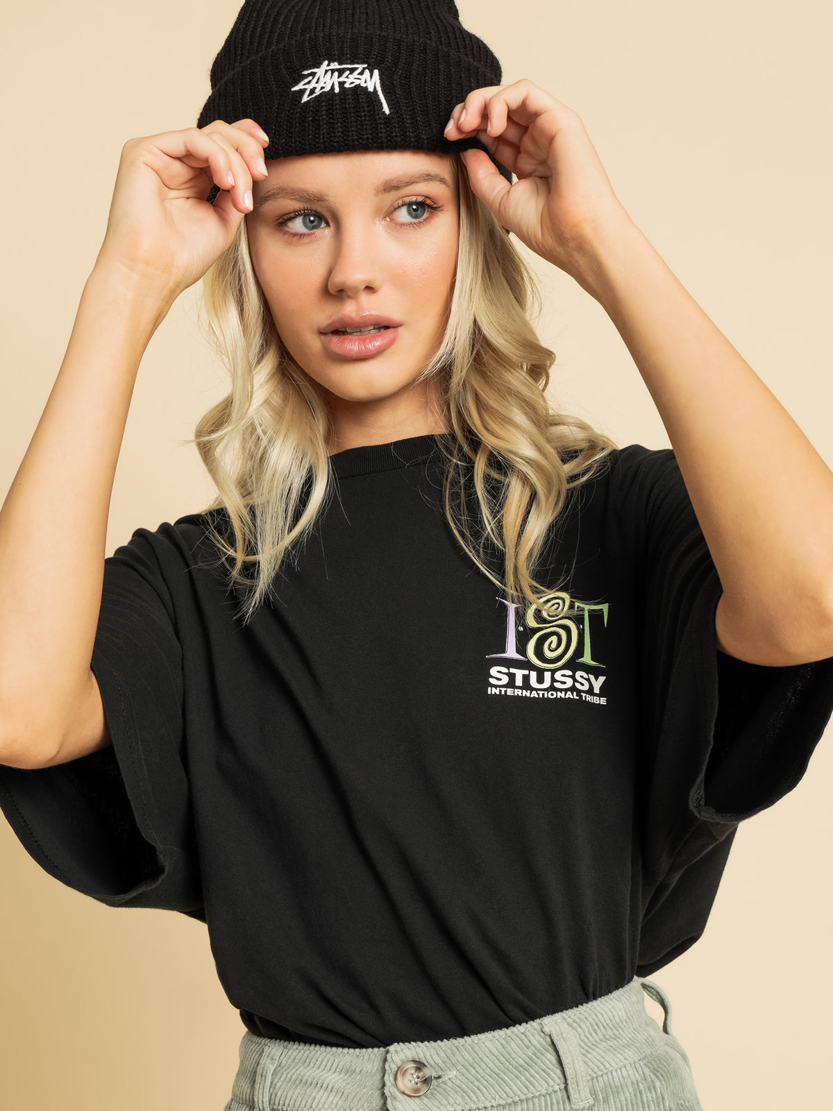Ist Relaxed T-Shirt in Black