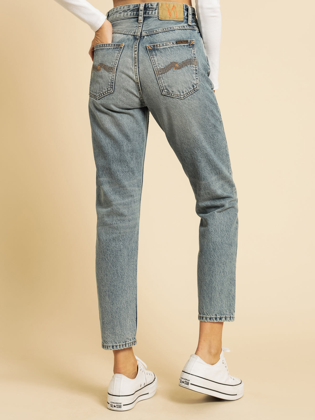 Breezy Britt Slim Jeans in Light Depo