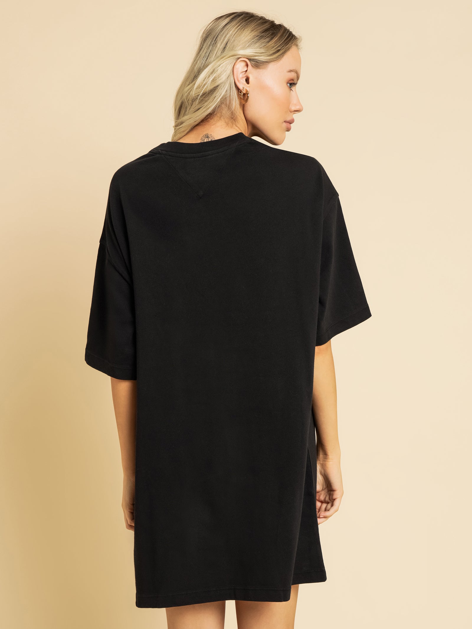 Badge Oversized T-Shirt Dress