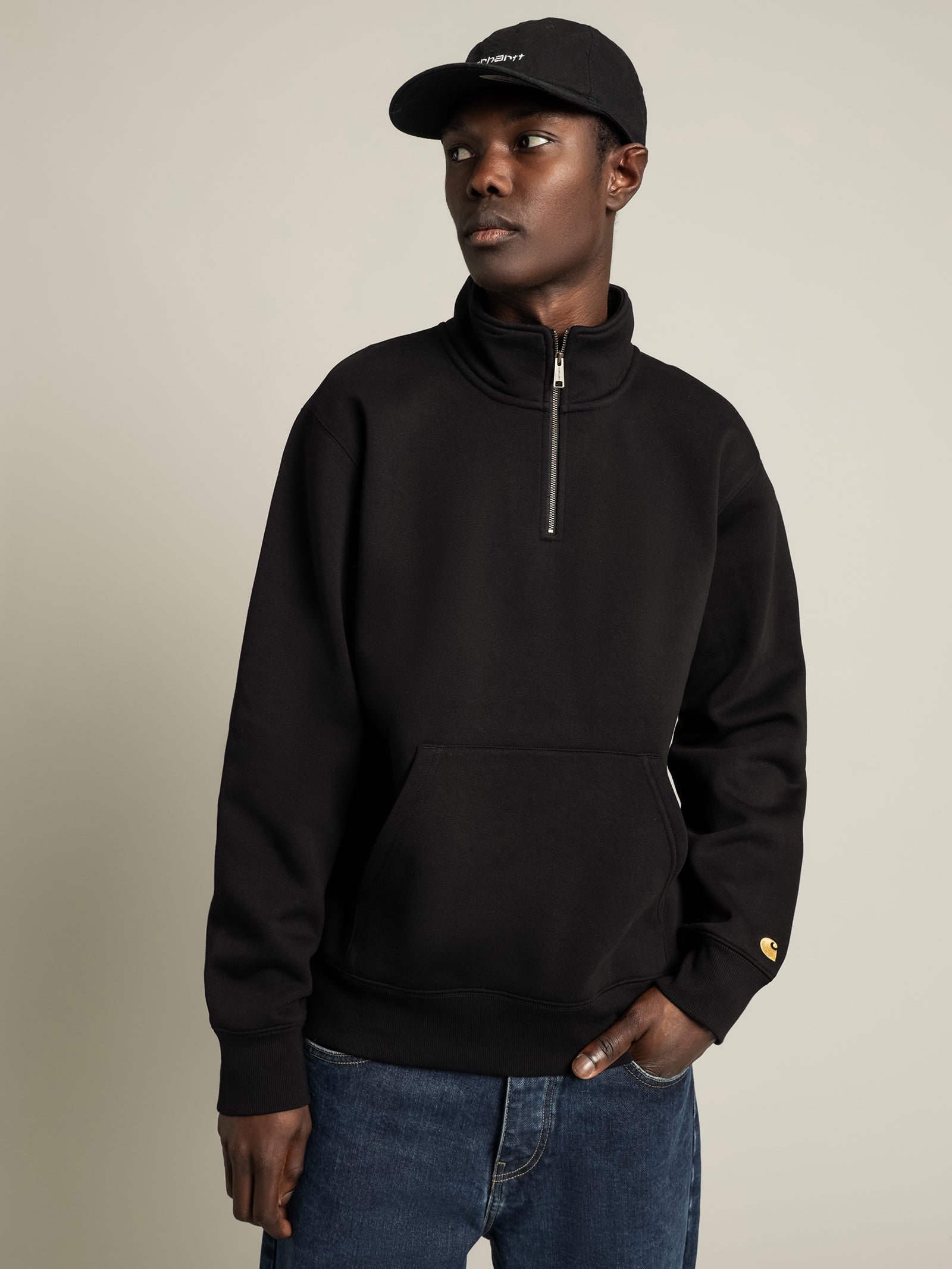 Chase Neck Zip Sweat