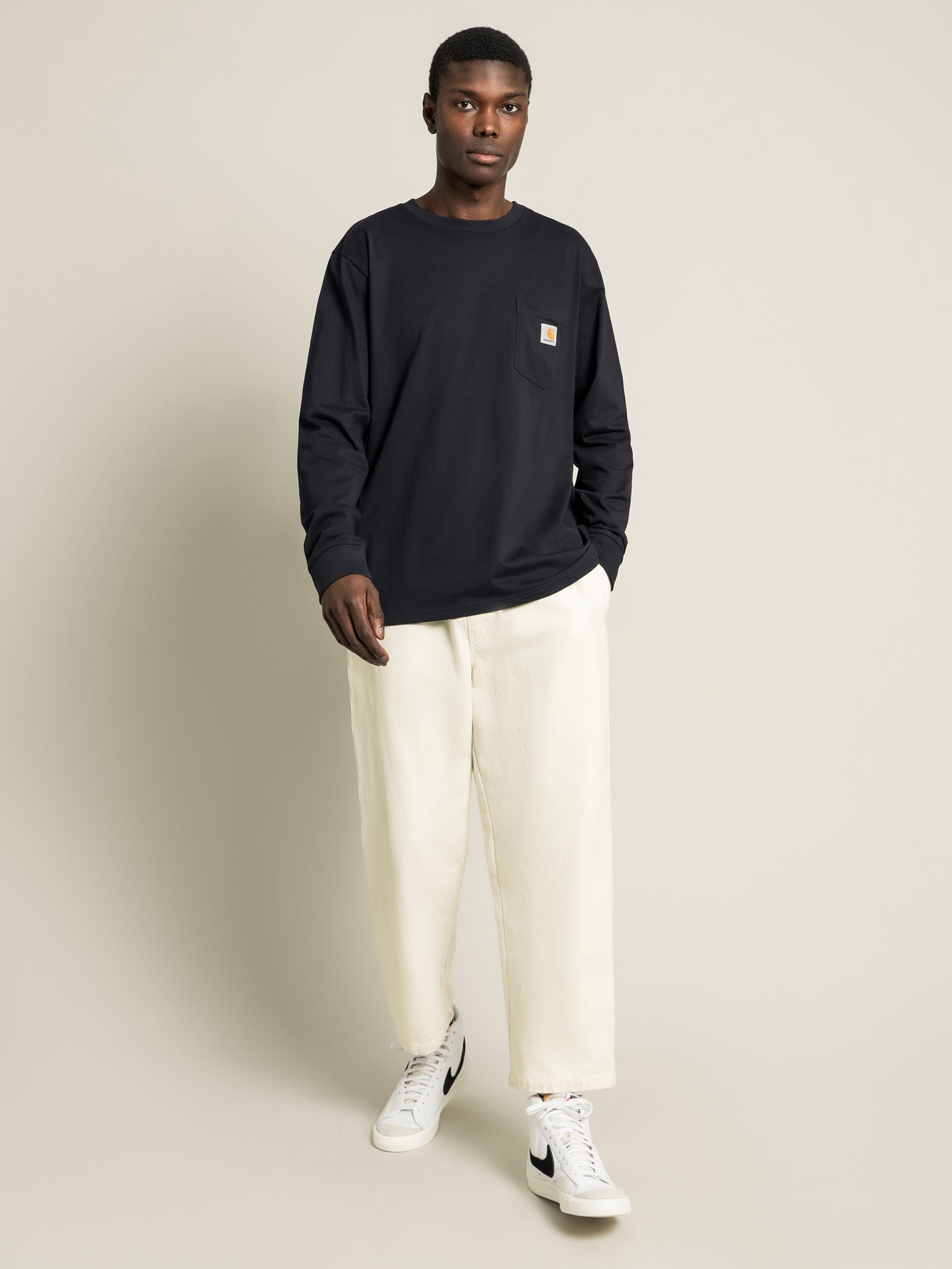 Long Sleeve Pocket T-Shirt