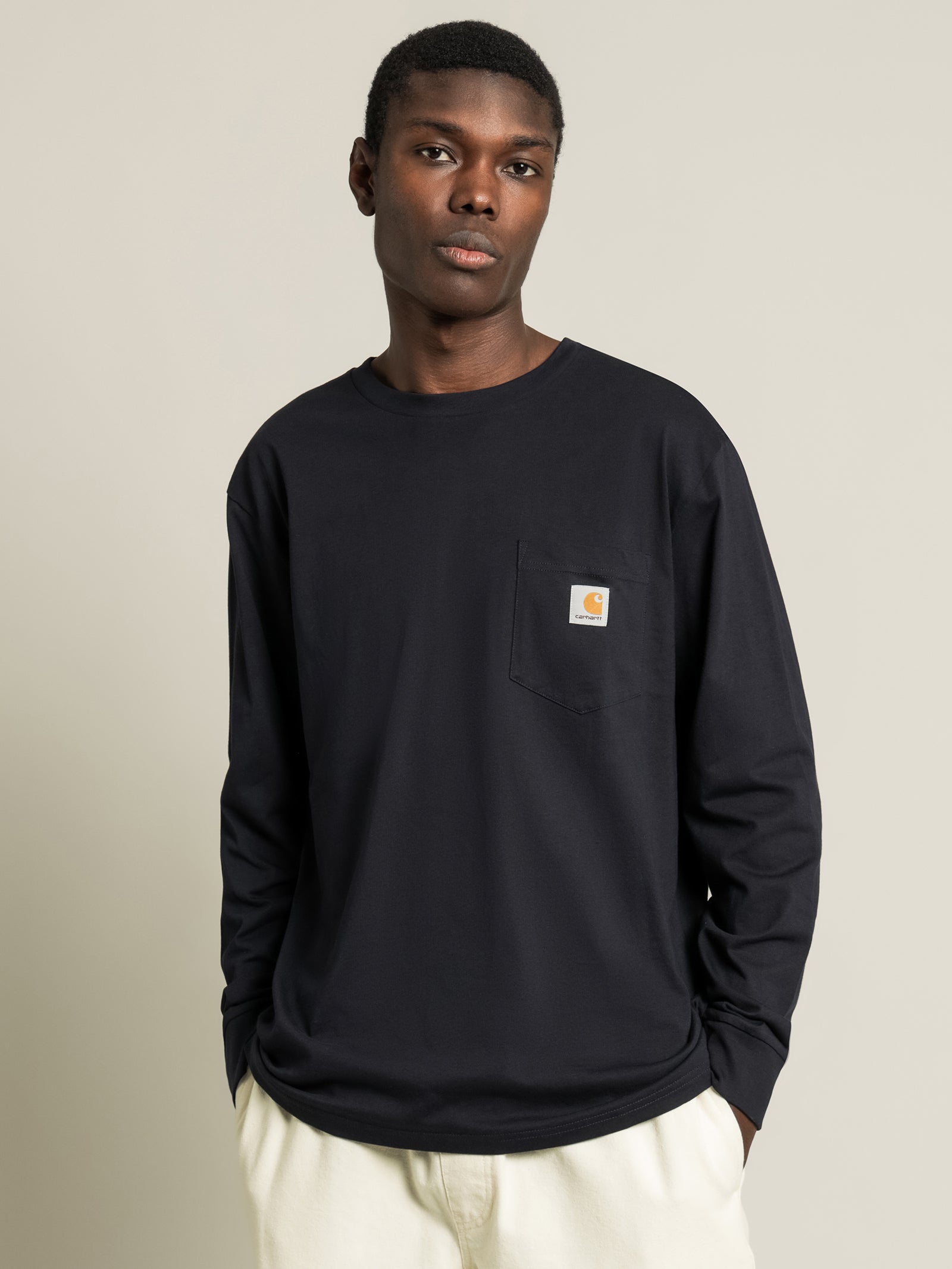 Long Sleeve Pocket T-Shirt