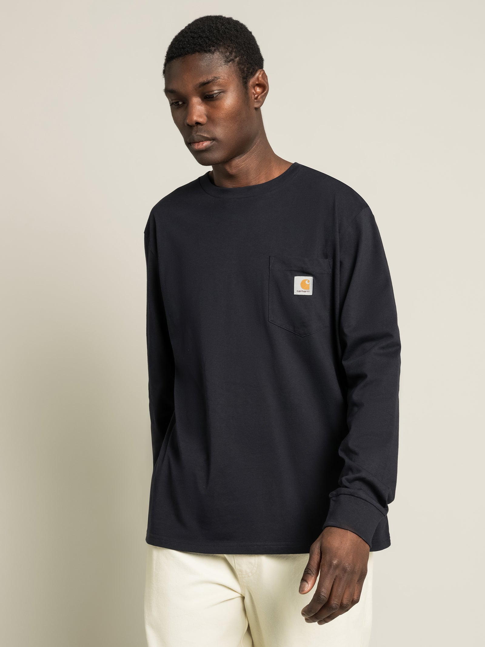 Long Sleeve Pocket T-Shirt
