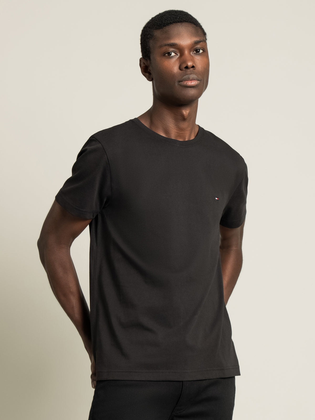 Essential Cotton T-Shirt in Black