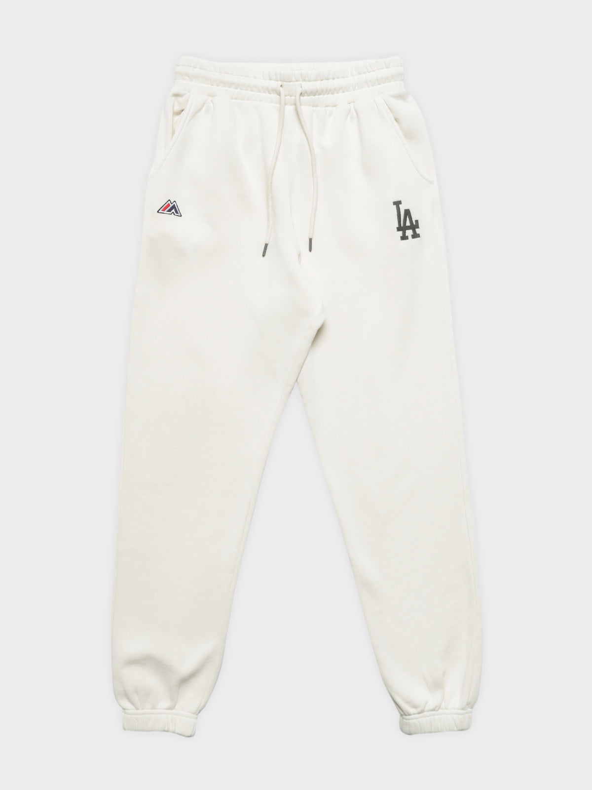 Players LA Dodgers Trackpants in Unbleached