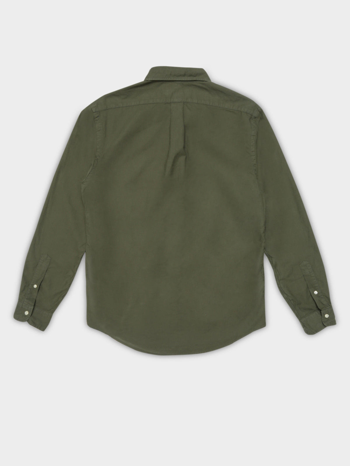 Oxford Long Sleeve Shirt in Green