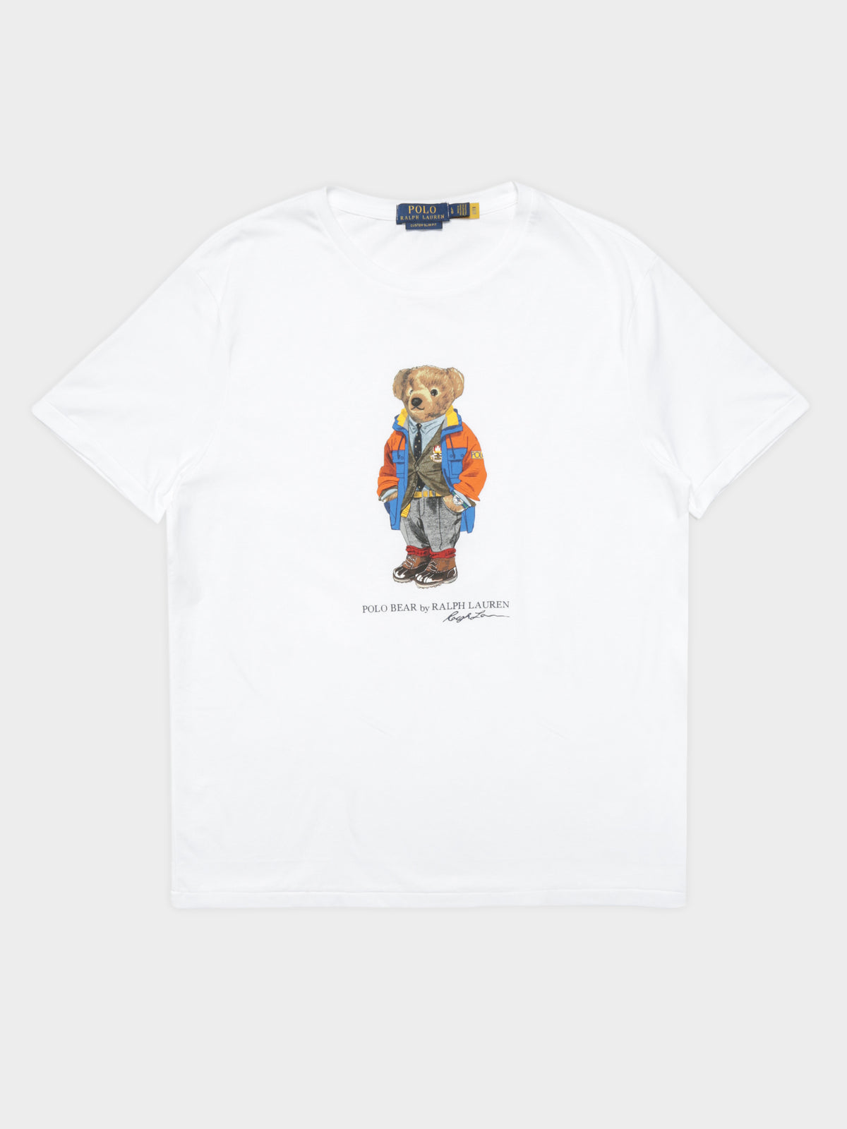Polo Bear Short Sleeve T-Shirt in White