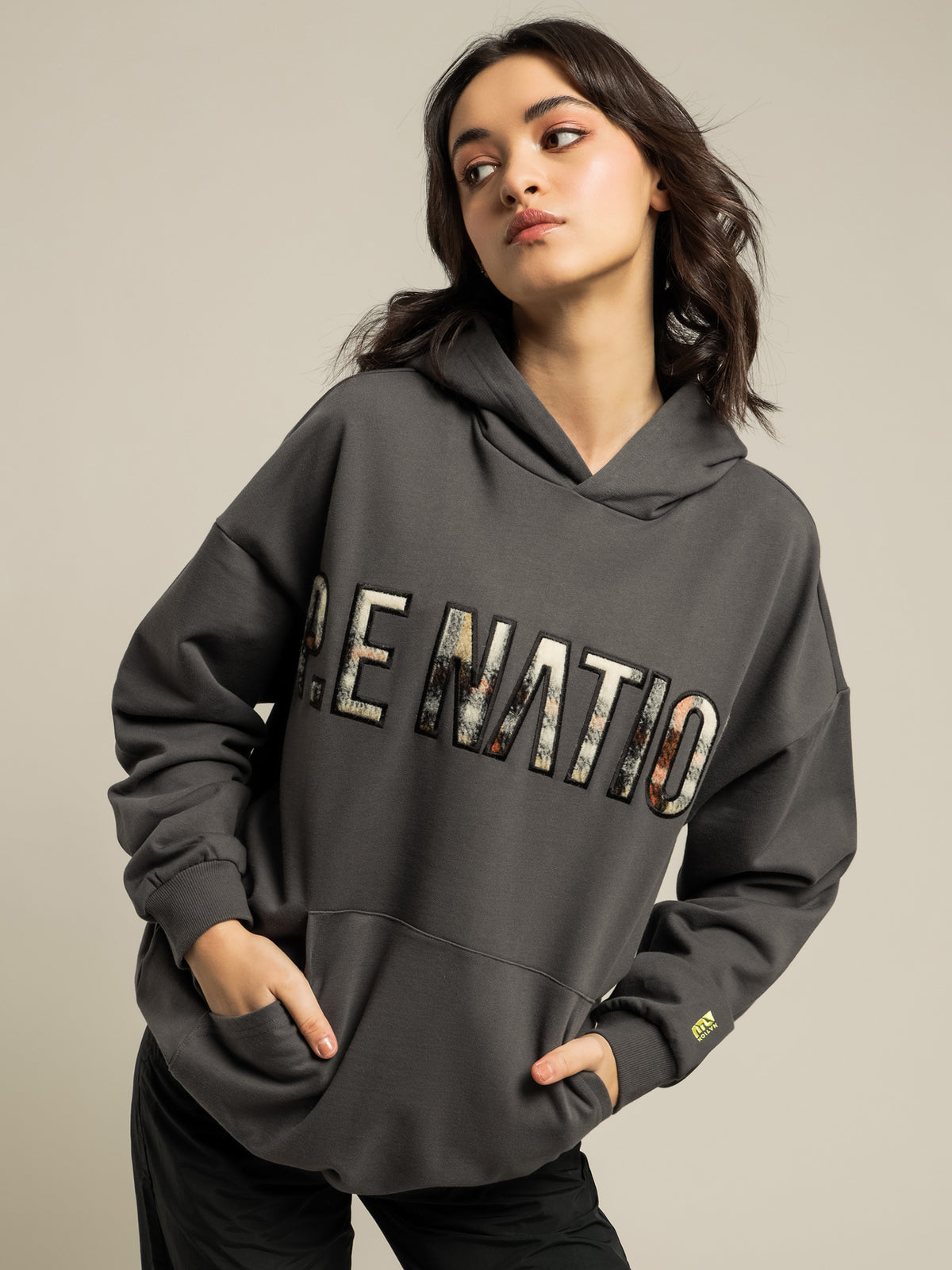 Pe Nation Alliance Hoodie | Grey Mid