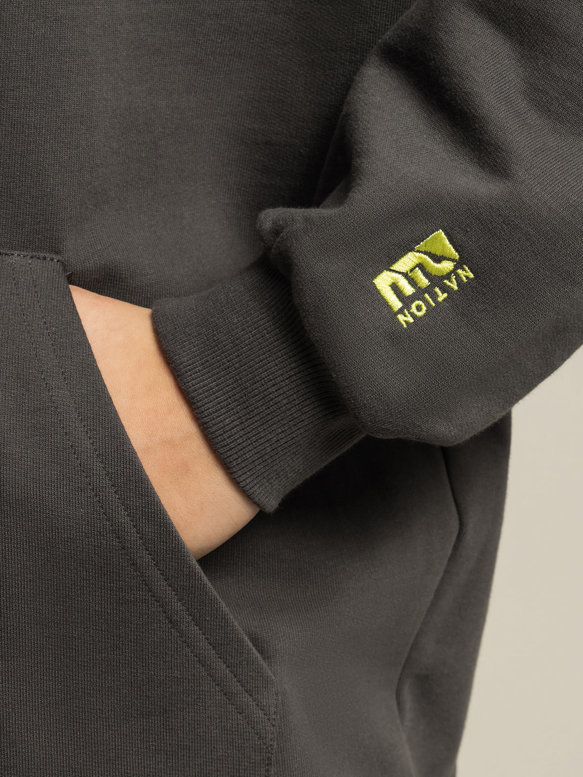 Pe Nation Alliance Hoodie | Grey Mid