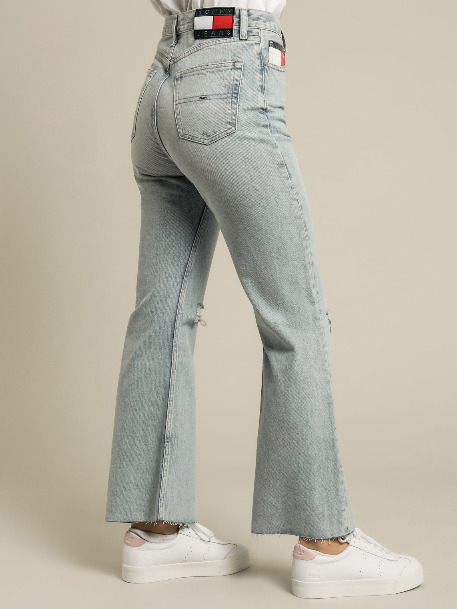 Harper High Rise Straight Flare Jeans