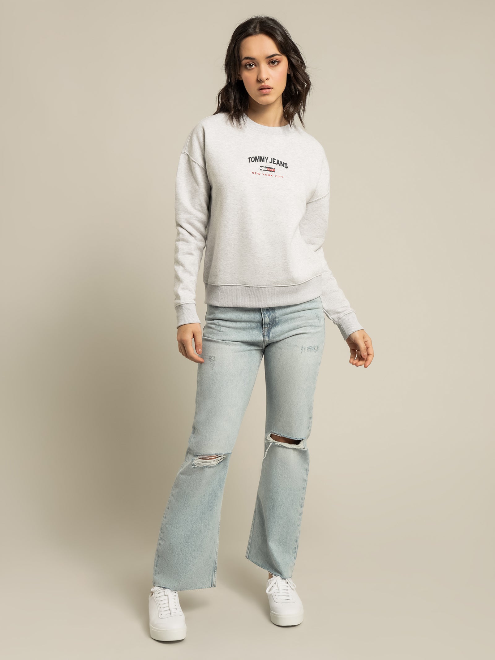 Timeless New York Logo Relaxed Fit Sweatshirt