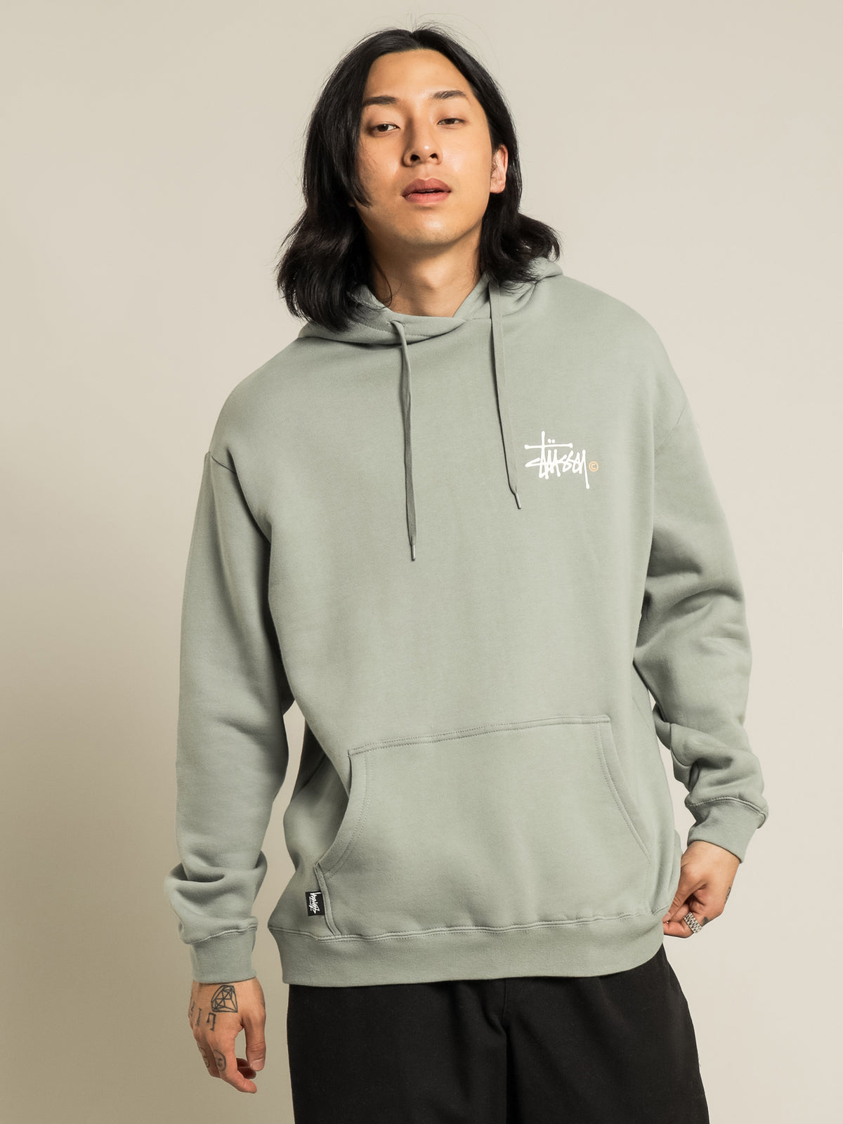 Stussy Graffiti Hoodie | Dark Green